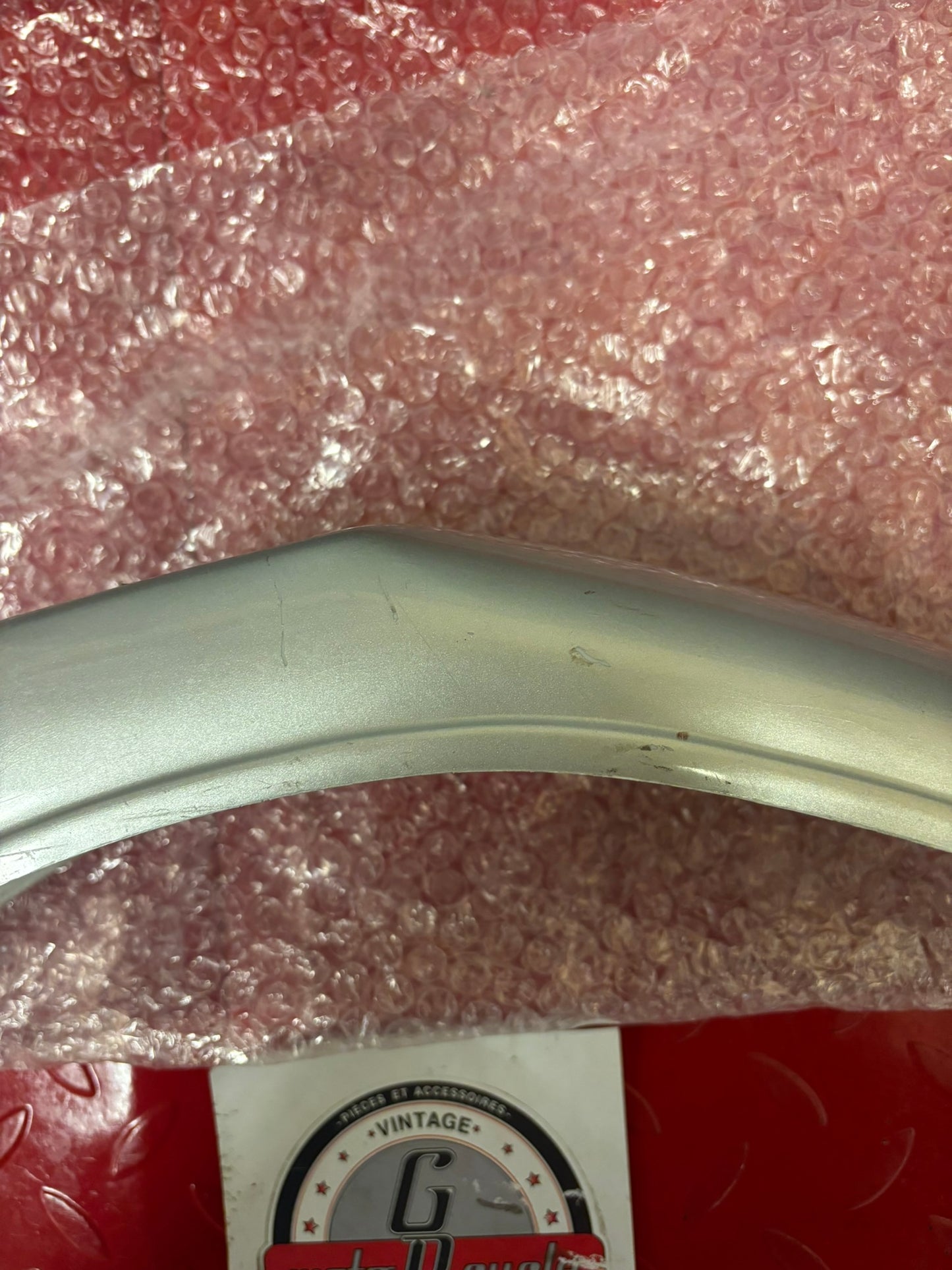 YAMAHA 1974 - 76 DT175 DT250 DT360 DT400 FRONT FENDER (SILVER) 401-21511-01-20 YBOX