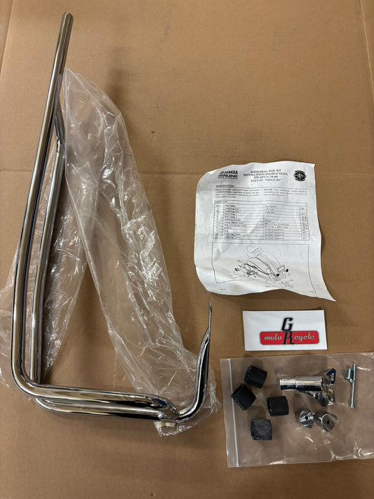 YAMAHA XVZ13 VENTURE LEFT SIDE SADDLEBAG RAIL KIT INCOMPLETE STR-4XY72-70-00-I YBOX