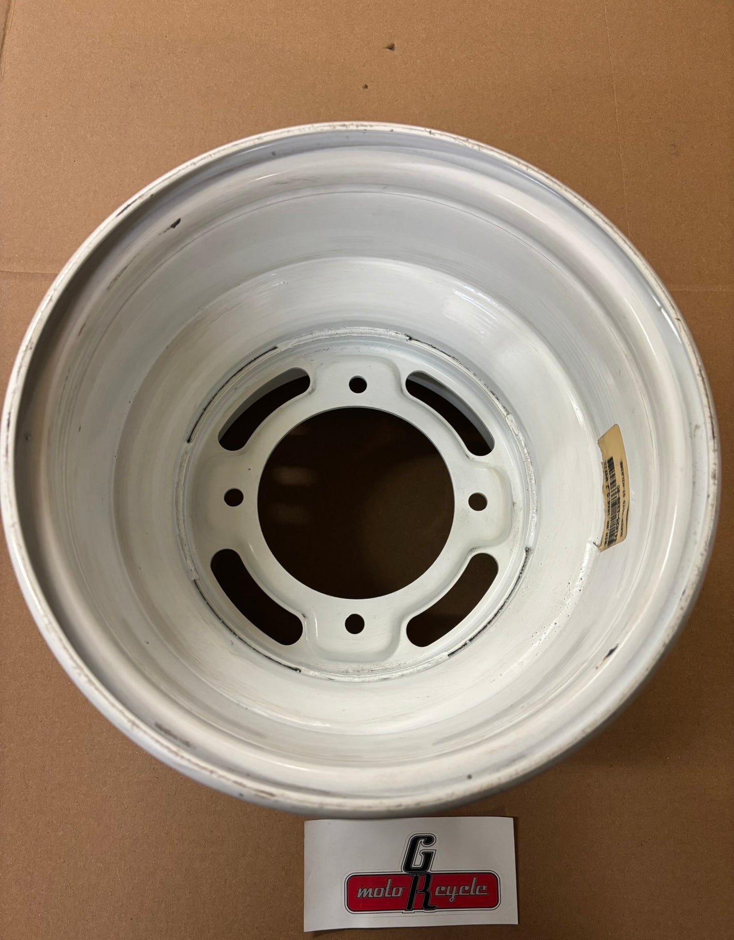 KAWASAKI KLF300 KLF220 REAR RIM 10X8.5 J.WHITE SUB 41025-1210-8C 41025-1339-8C KBOX