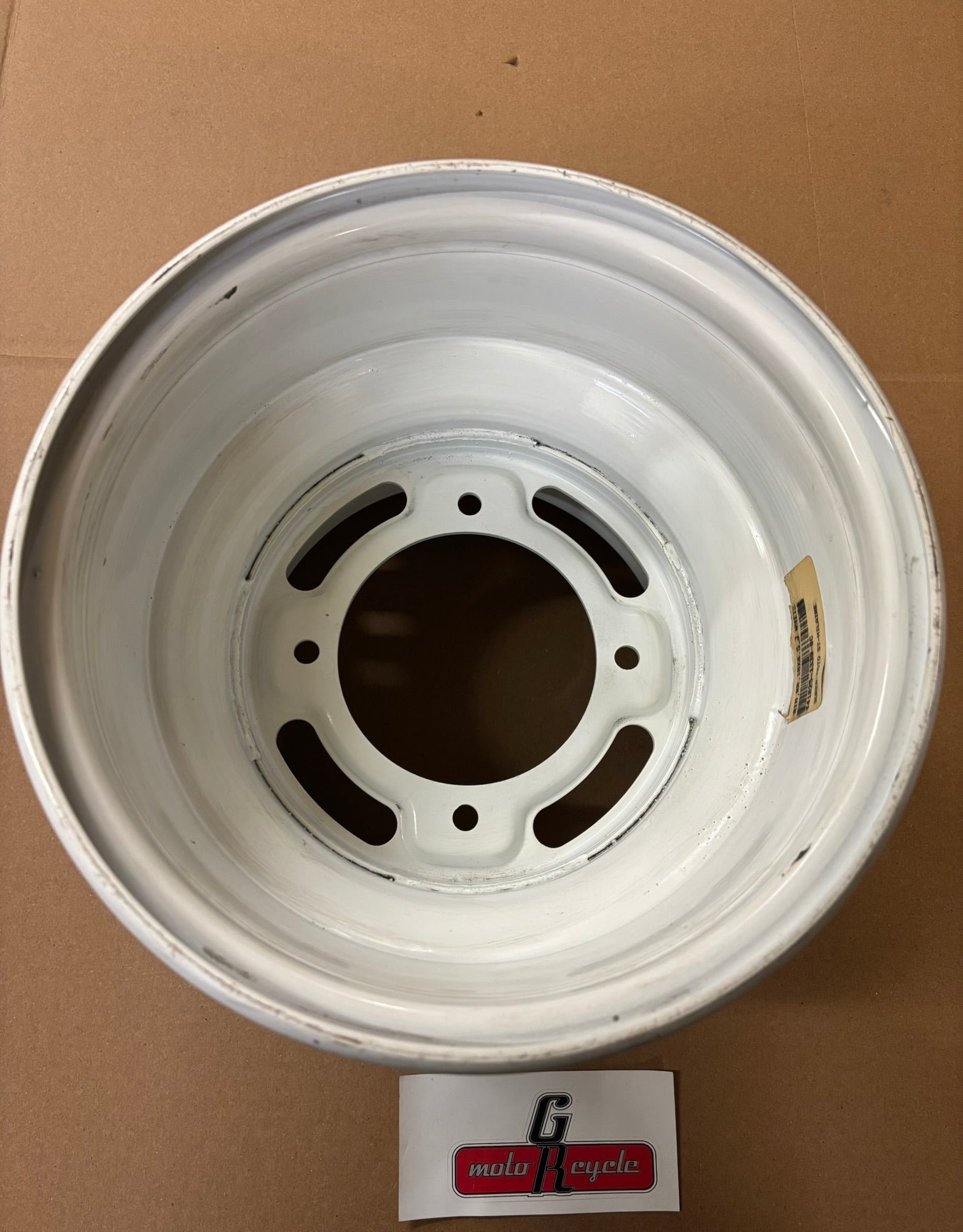 KAWASAKI KLF300 KLF220 REAR RIM 10X8.5 J.WHITE SUB 41025-1210-8C 41025-1339-8C KBOX
