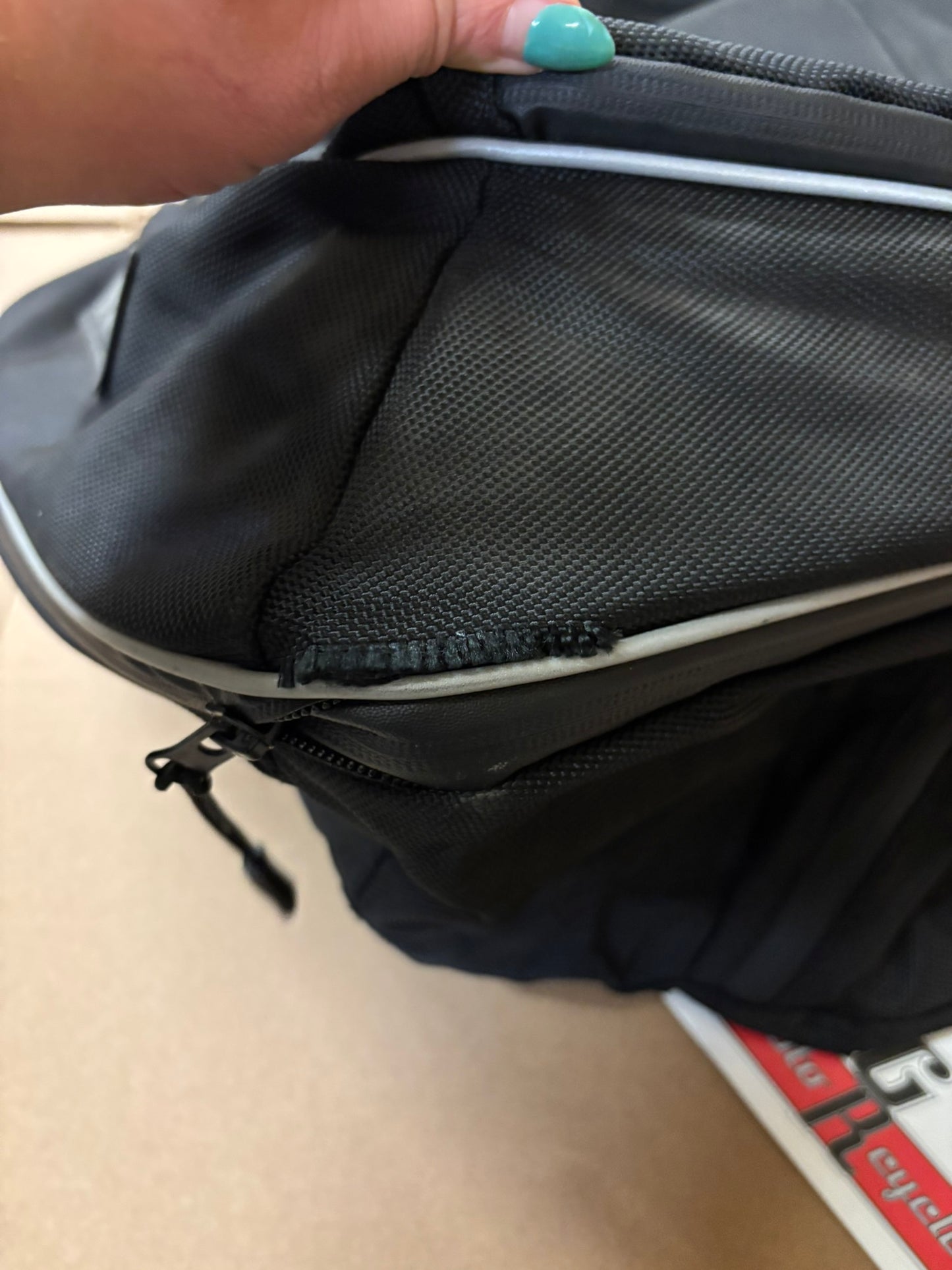 YAMAHA BAG EXPANDABLE RACK PACK DAMAGED SMA-8JY63-00-00-D YBOX