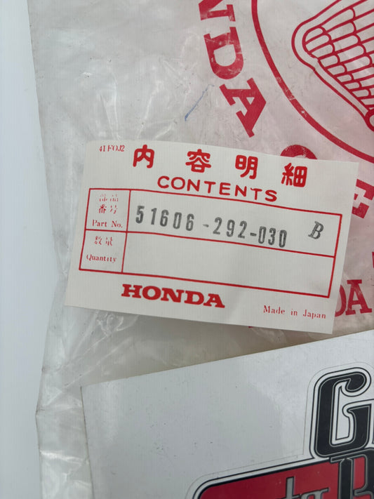 HONDA FRONT FORK COVER 51606-292-030B H189