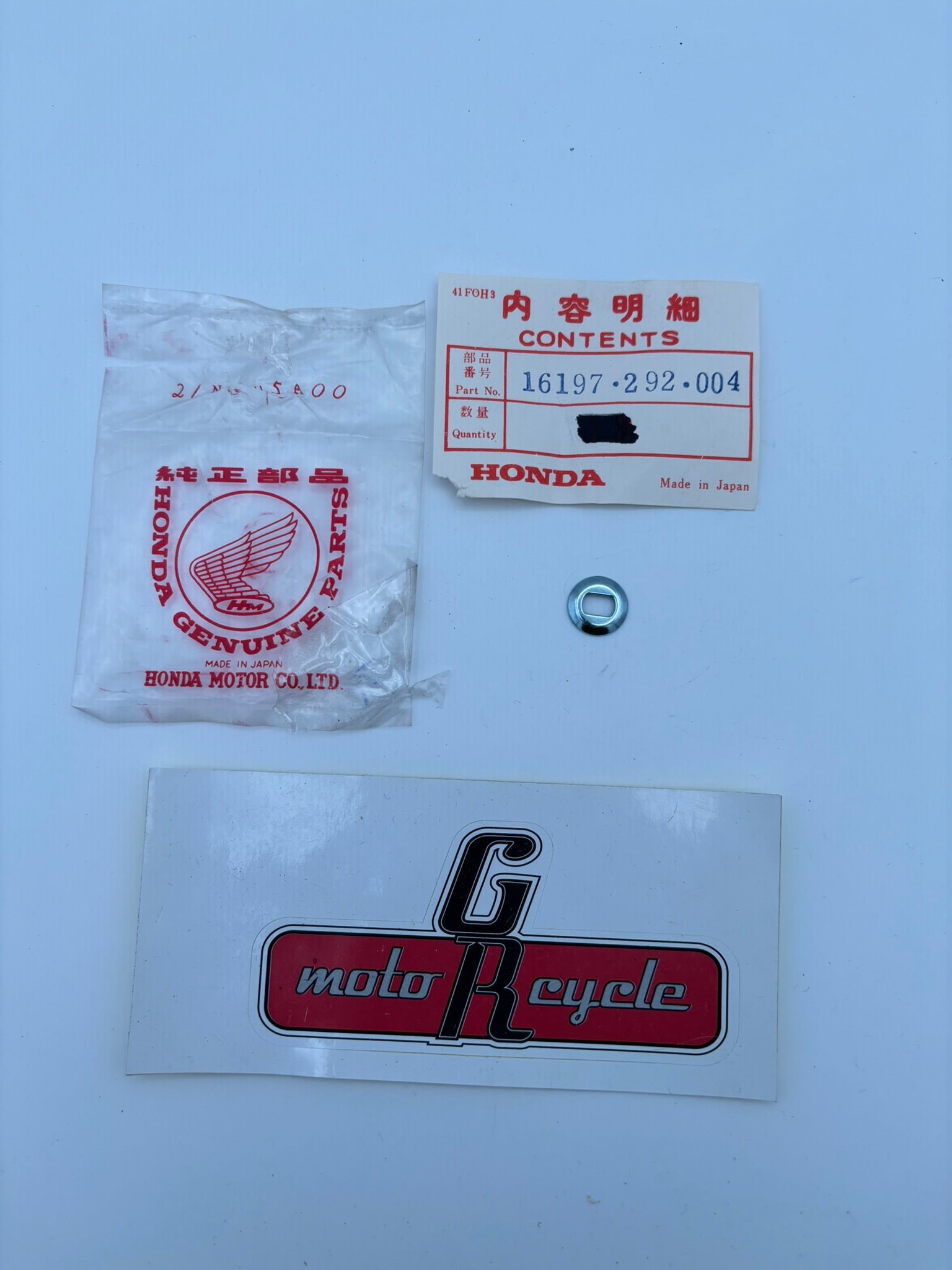 HONDA WASHER 7MM 16197-292-004 H204