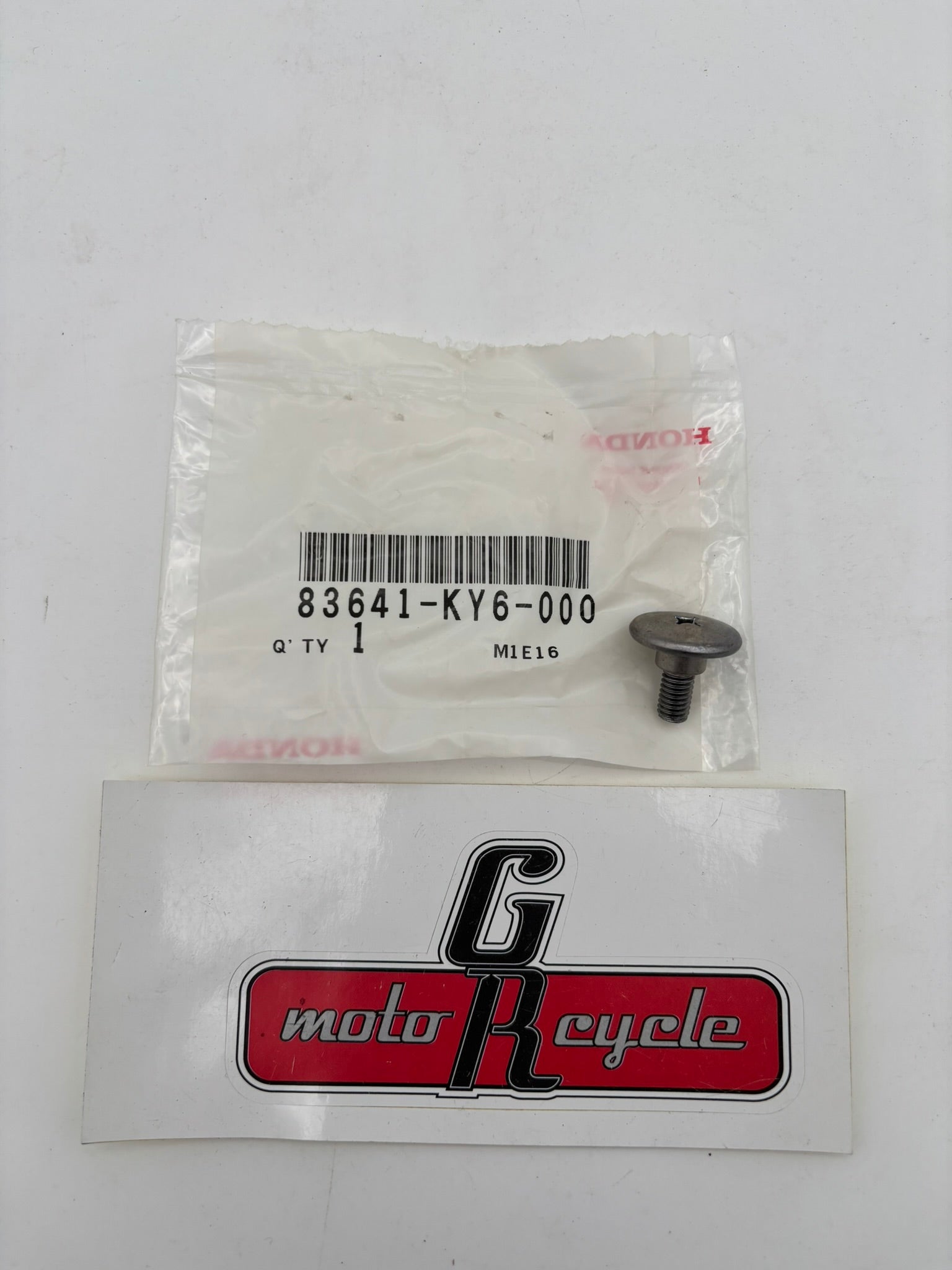 HONDA COWL SETTING BOL 83641-KY6-000 H218