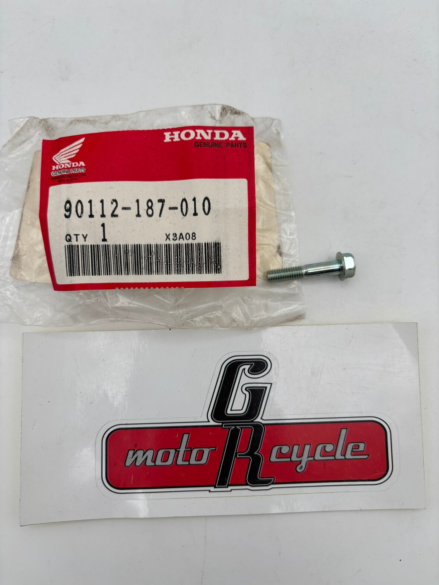 HONDA FLANGE BOLT 5X25 90112-187-010 H218