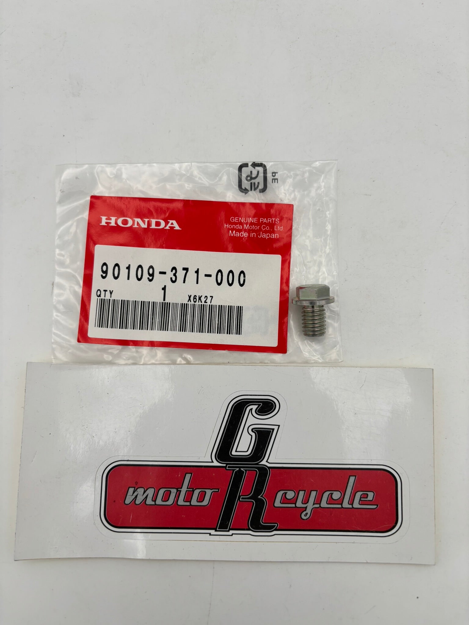 HONDA SEALING BOLT 8MM 90109-371-000 H218
