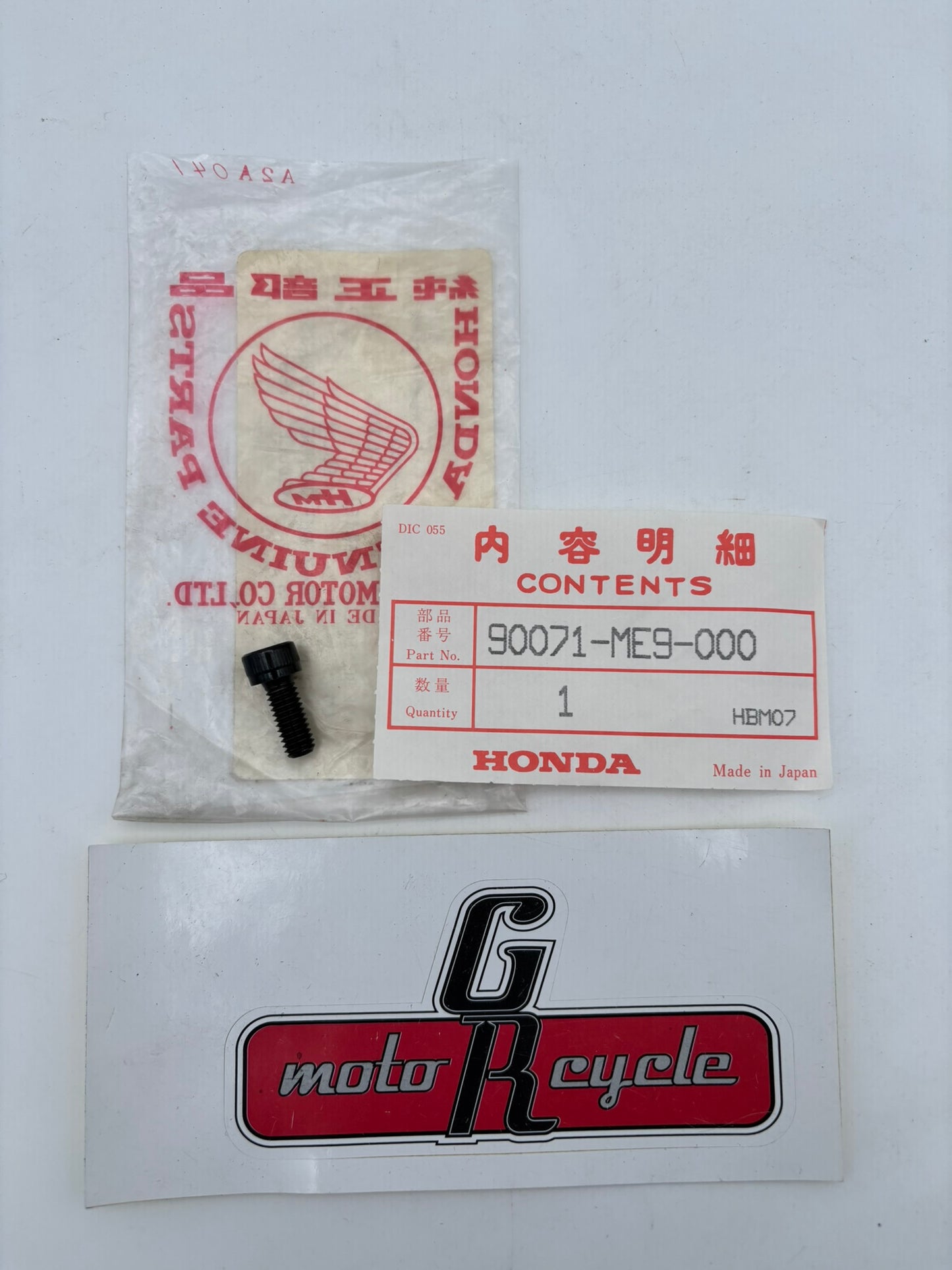 HONDA SOCKET BOLT (6X15) 90071-ME9-000 H219