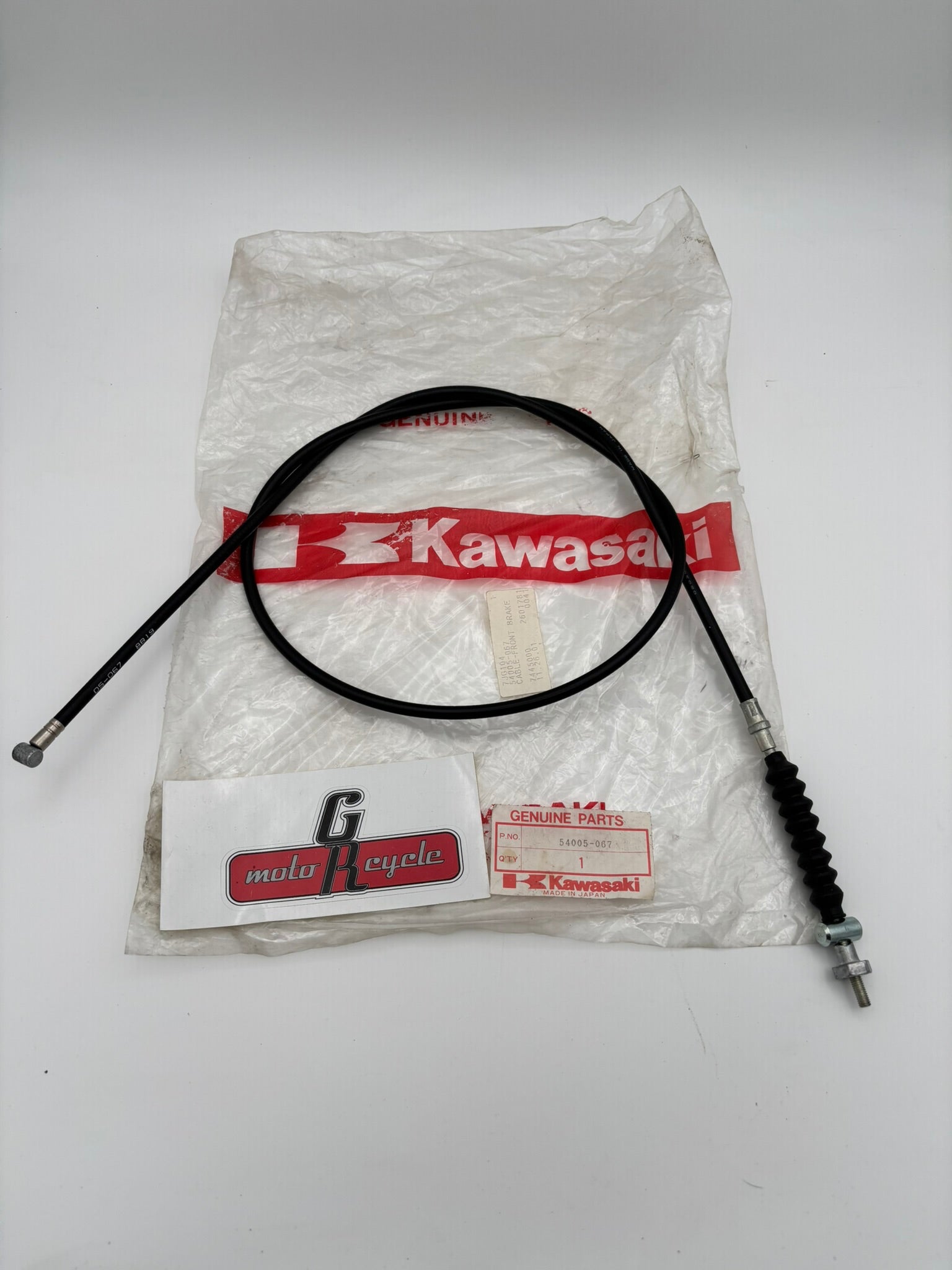 KAWASAKI FRONT BRAKE CABLE 54005-067 K39