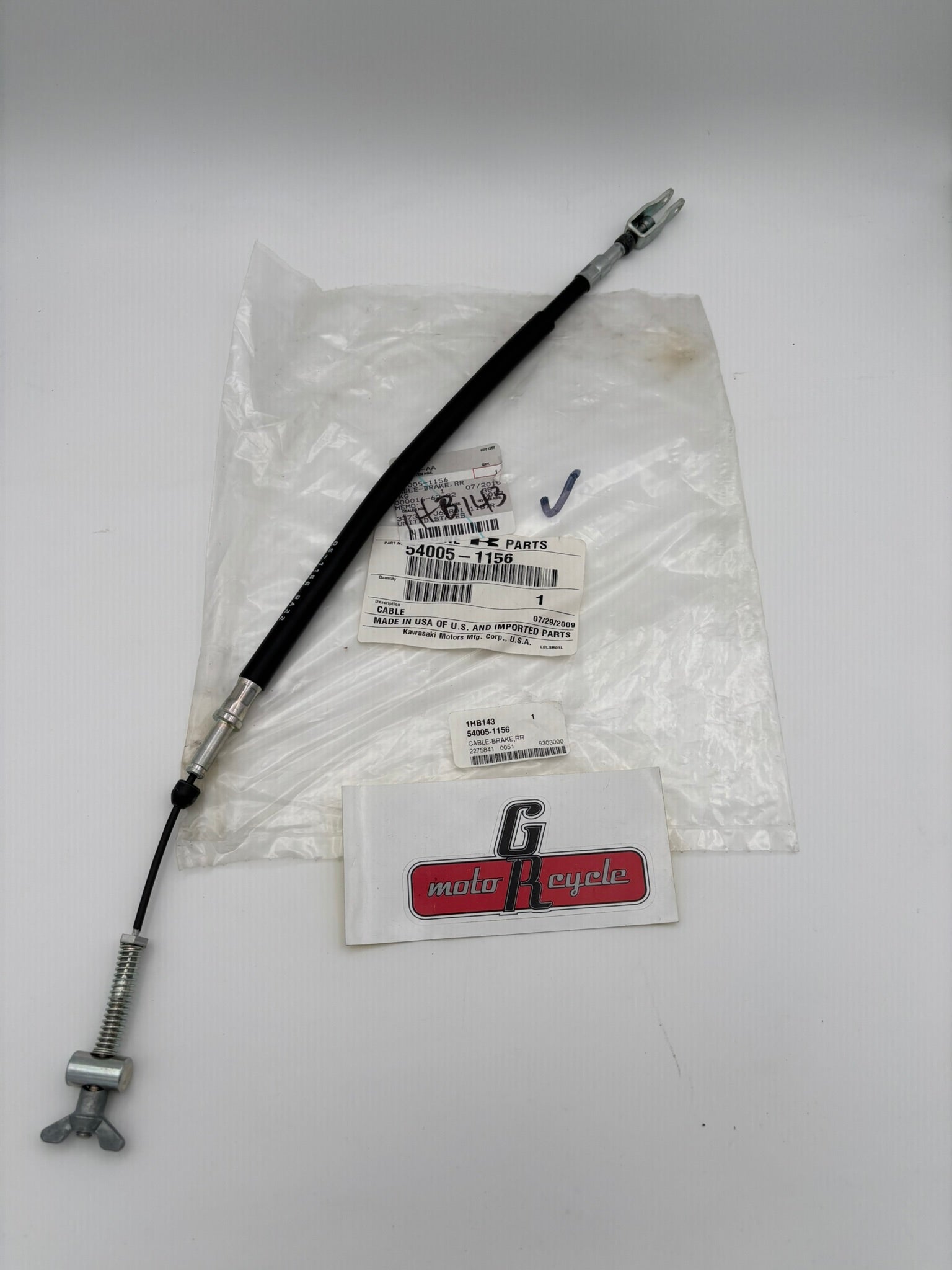 KAWASAKI REAR BRAKE CABLE 54005-1156 K39