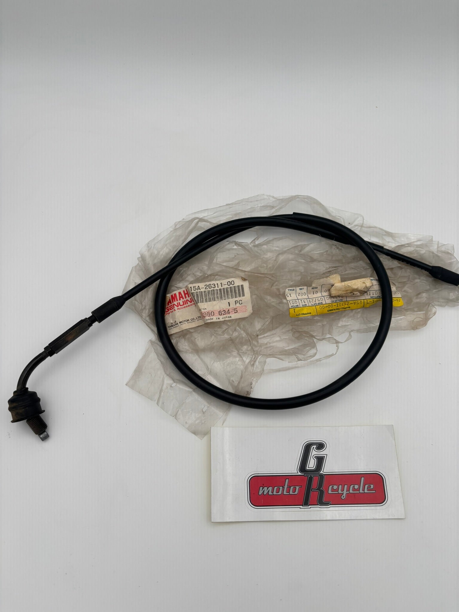 YAMAHA THROTTLE CABLE 15A-26311-00-00 Y272