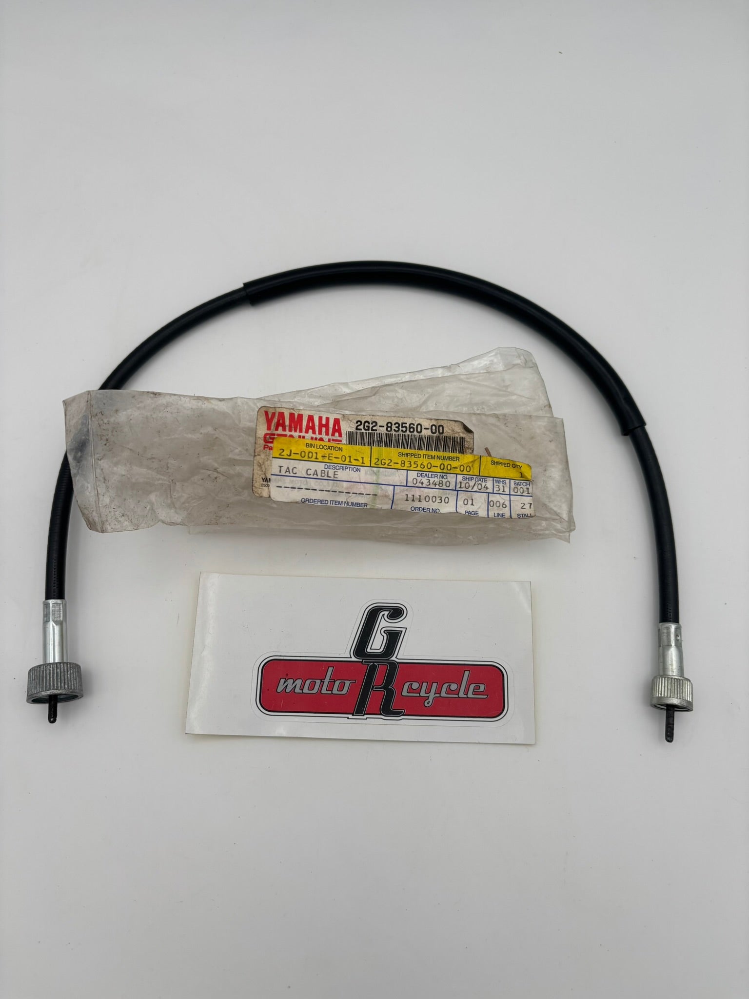 YAMAHA TACHOMETER CABLE 2G2-83560-00-00 Y272