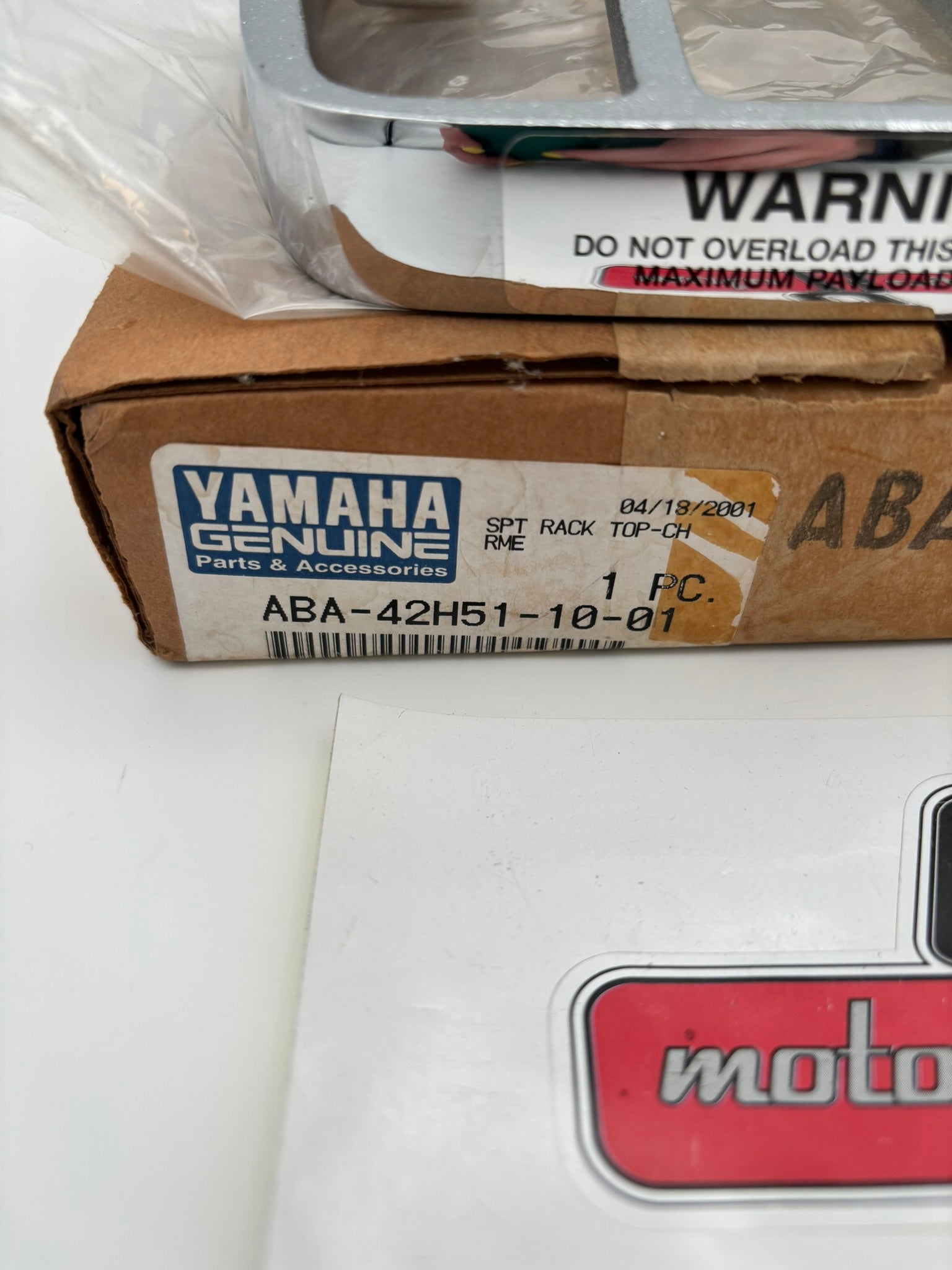 YAMAHA SPORT RACK POLISHED ABA-42H51-10-01 Y273