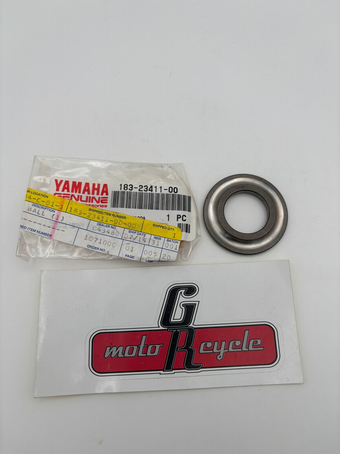 YAMAHA BALL RACE (1) SUB 4FP-F3411-20-00 183-23411-00-00 Y274
