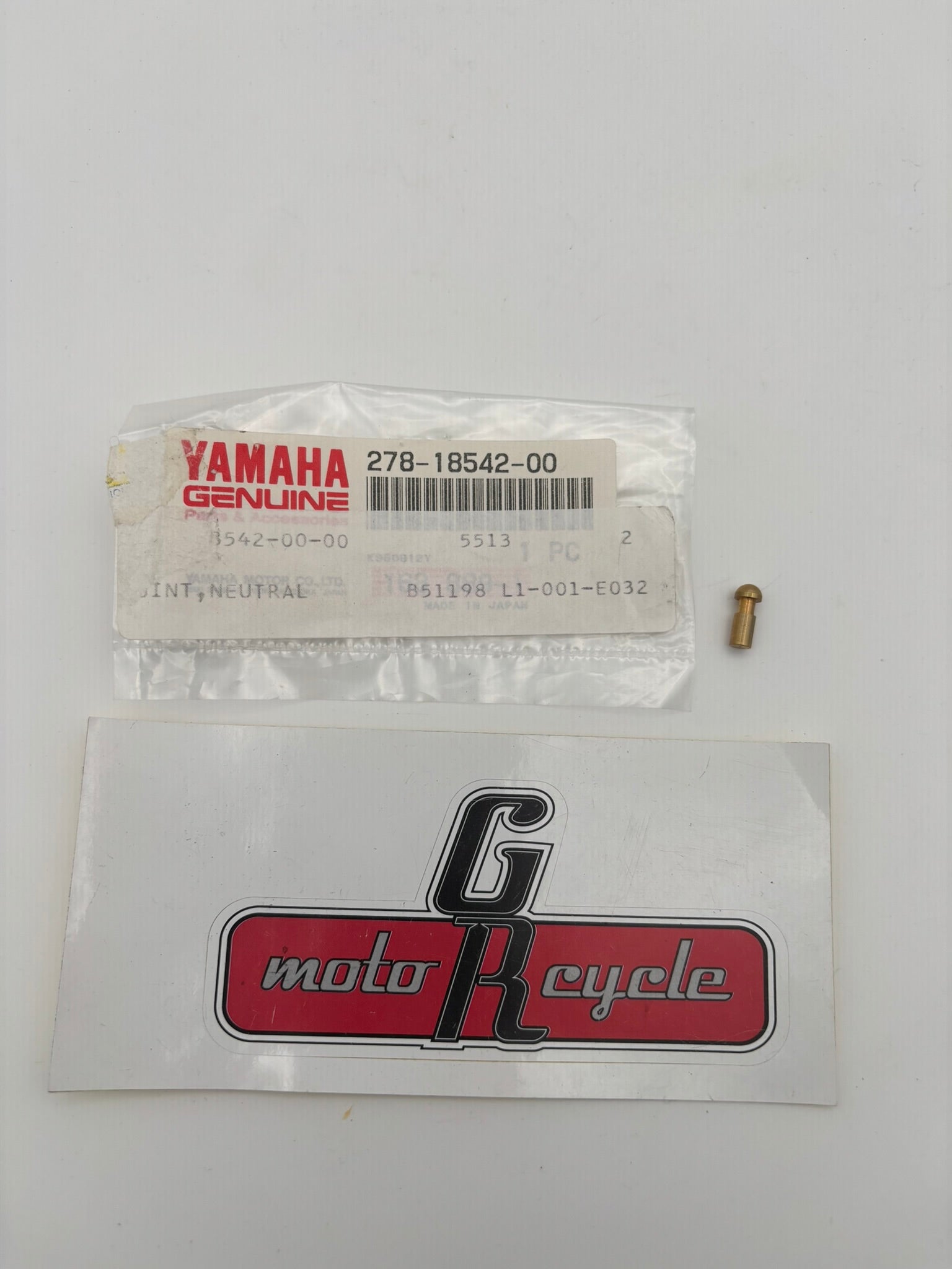 YAMAHA NEUTRAL POINT SUB 4UN-18542-00-00 278-18542-00-00 Y275