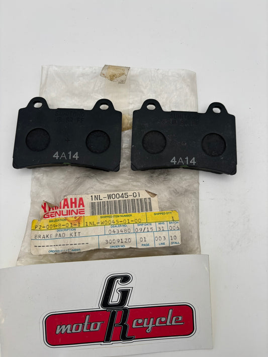 YAMAHA BRAKE PAD KIT SUB 4KG-25805-00-00 1NL-W0045-01-00 Y276
