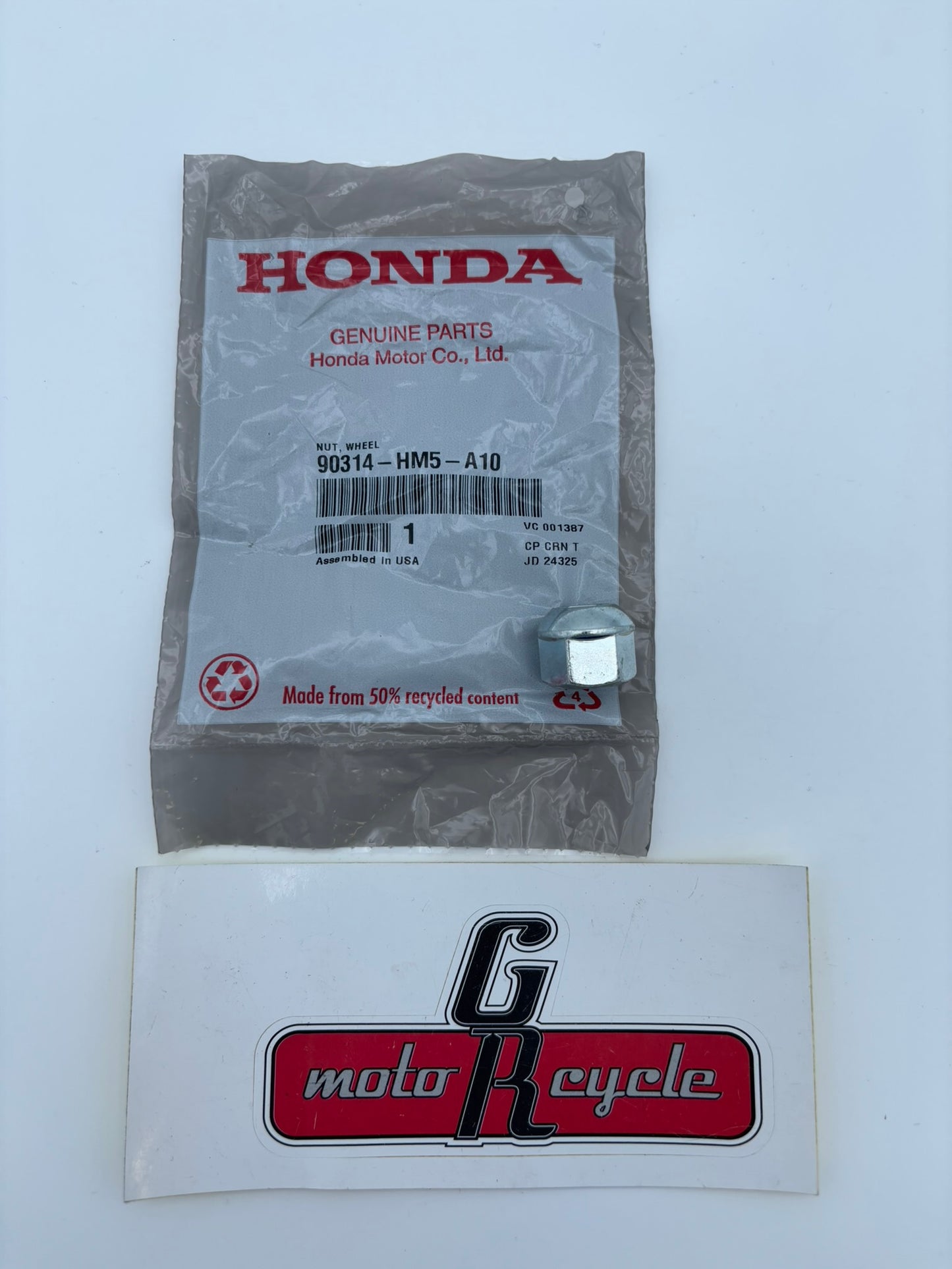 HONDA TRX250 TRX300 TRX350 TRX400 NUT WHEEL 90314-HM5-A10 H103