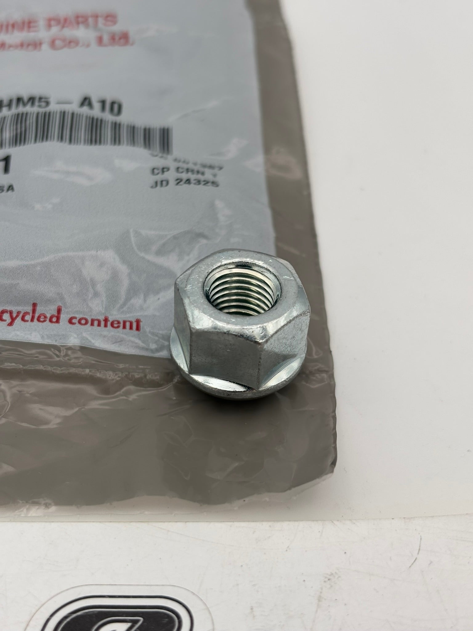 HONDA TRX250 TRX300 TRX350 TRX400 NUT WHEEL 90314-HM5-A10 H103