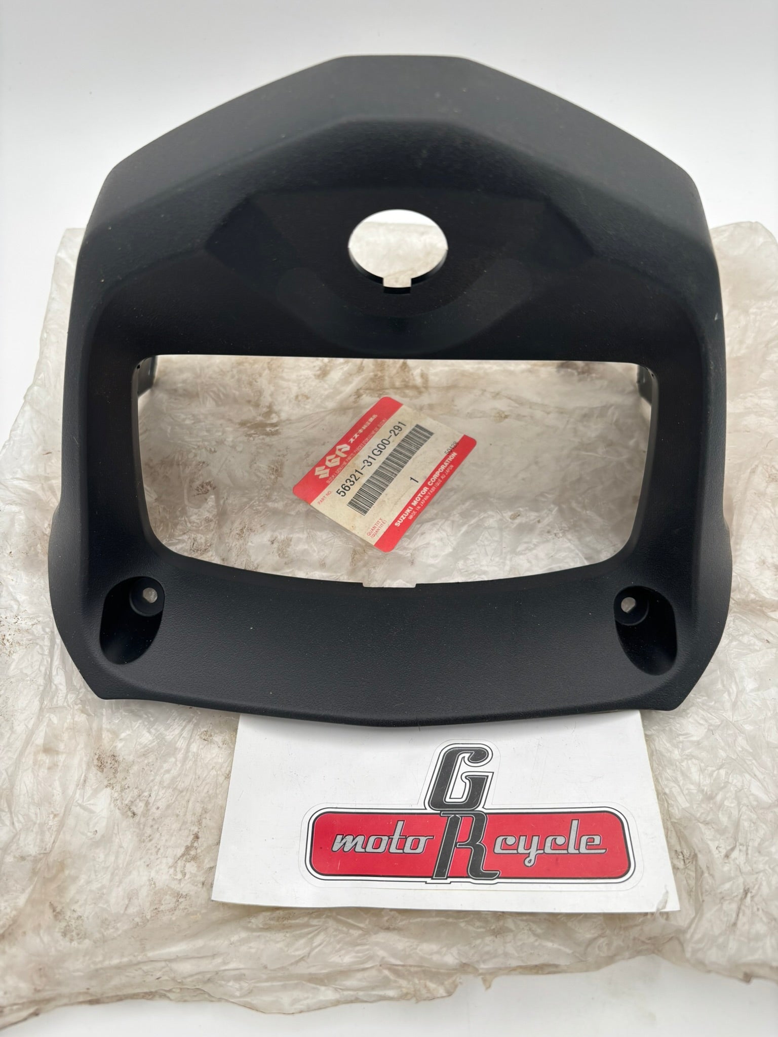 SUZUKI HANDLE REAR COVER (BLACK) SUB 56321-31G01-291 56321-31G00-291 S76