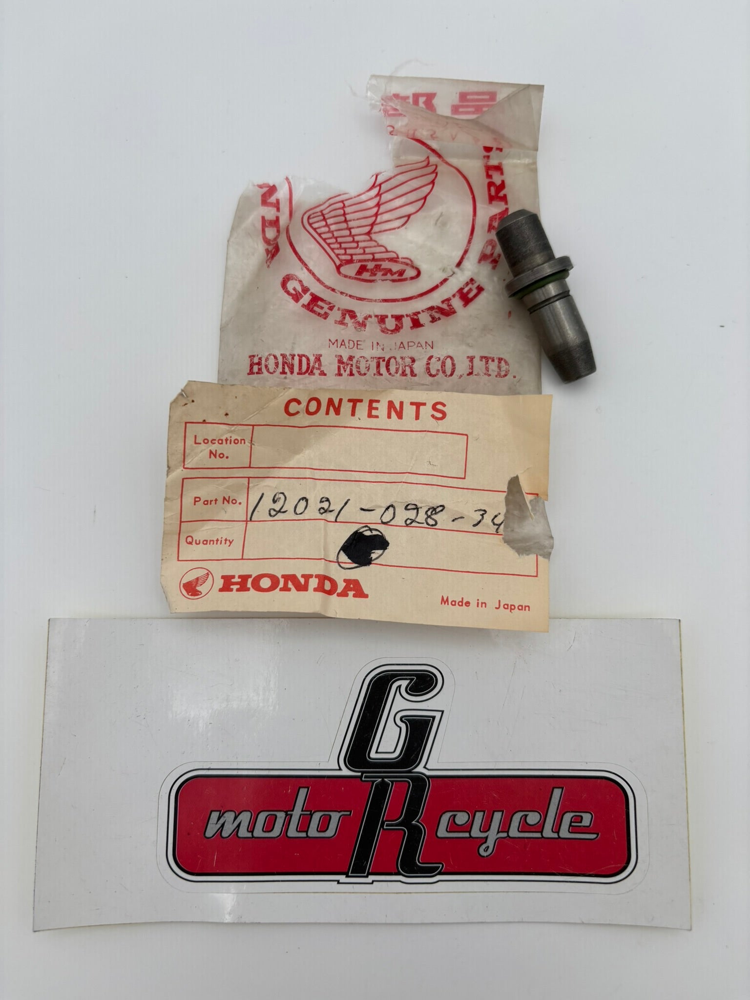 HONDA VALVE GUIDE SUB 12021-943-000 12021-028-340 H138