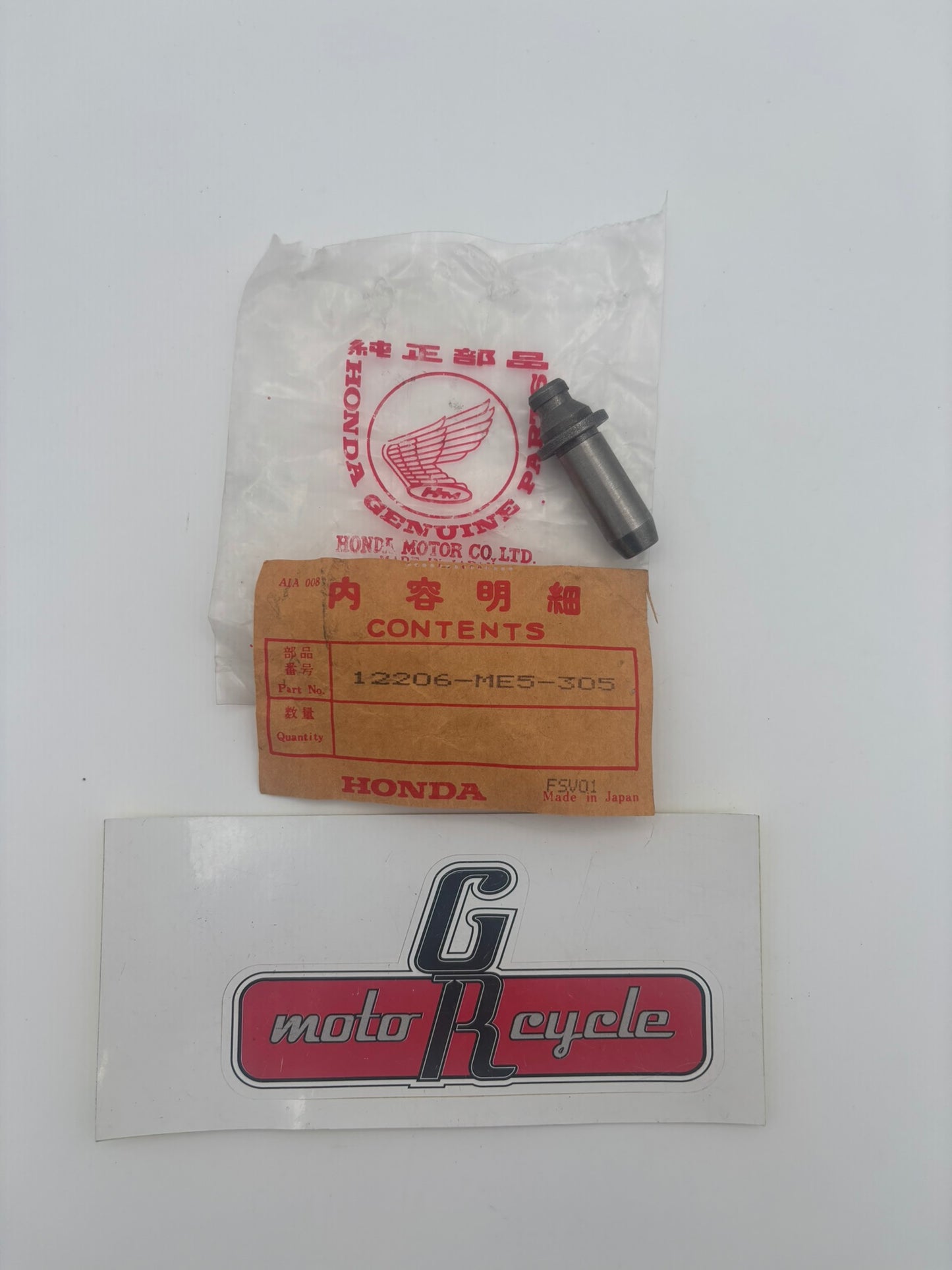 HONDA EXHAUST VALVE GUIDE (SUB 12206-ME5-315 ) 12206-ME5-305 H171