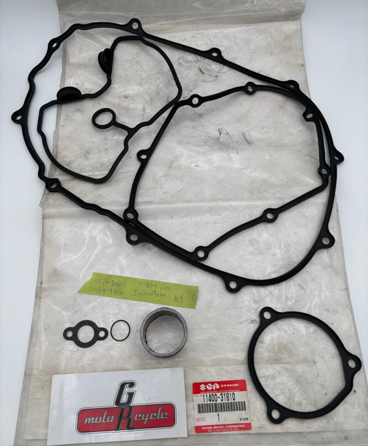 SUZUKI GASKET SET (INCOMPLETE) 11173-31G00 11484-31G00 11486-31G00 11400-31810-I S84
