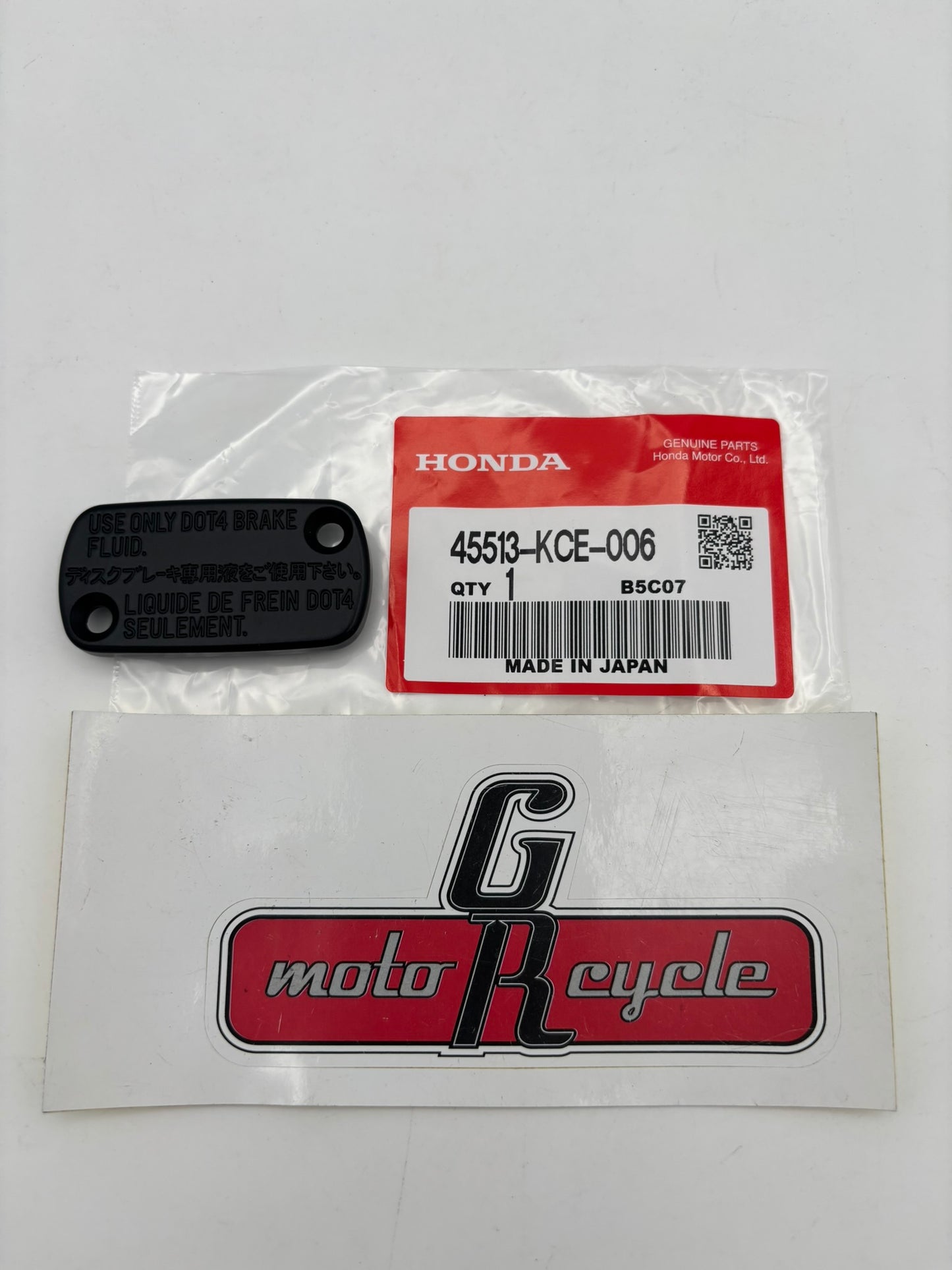 HONDA MASTER CYLINDER CAP 45513-KCE-006 H99