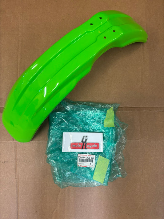 KAWASAKI GREEN FRONT FENDER 35004-1250-6W KBOX