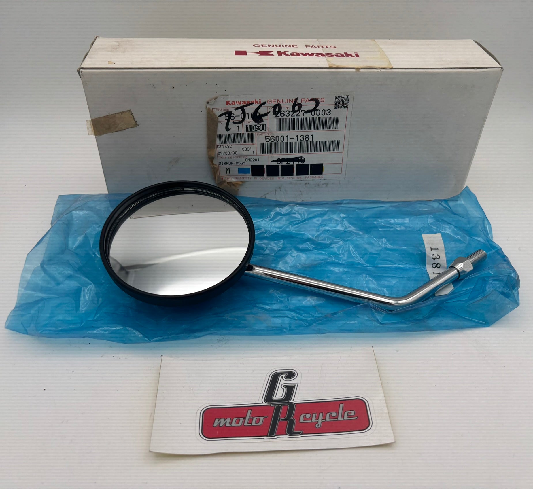 KAWASAKI MIRROR ASSY 56001-1381 K45