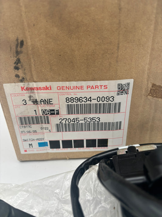 KAWASAKI SWITCH ASSY SUB 27045-5381 27045-5448 27045-5489 27045-5353 K45