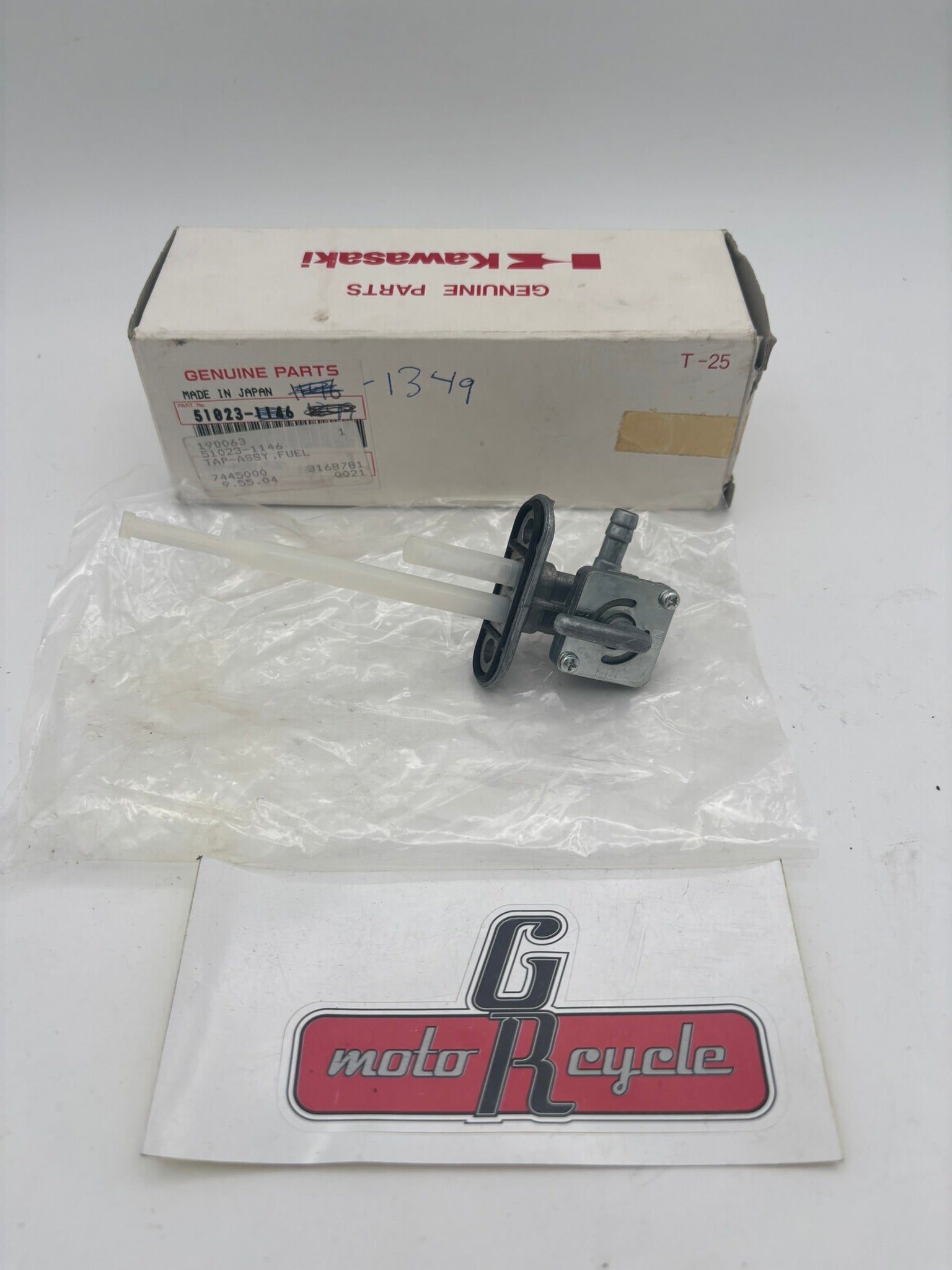 KAWASAKI FUEL TAP VALVE PETCOCK ASSY SUB 51023-1349 51023-0728 51023-1146 K45
