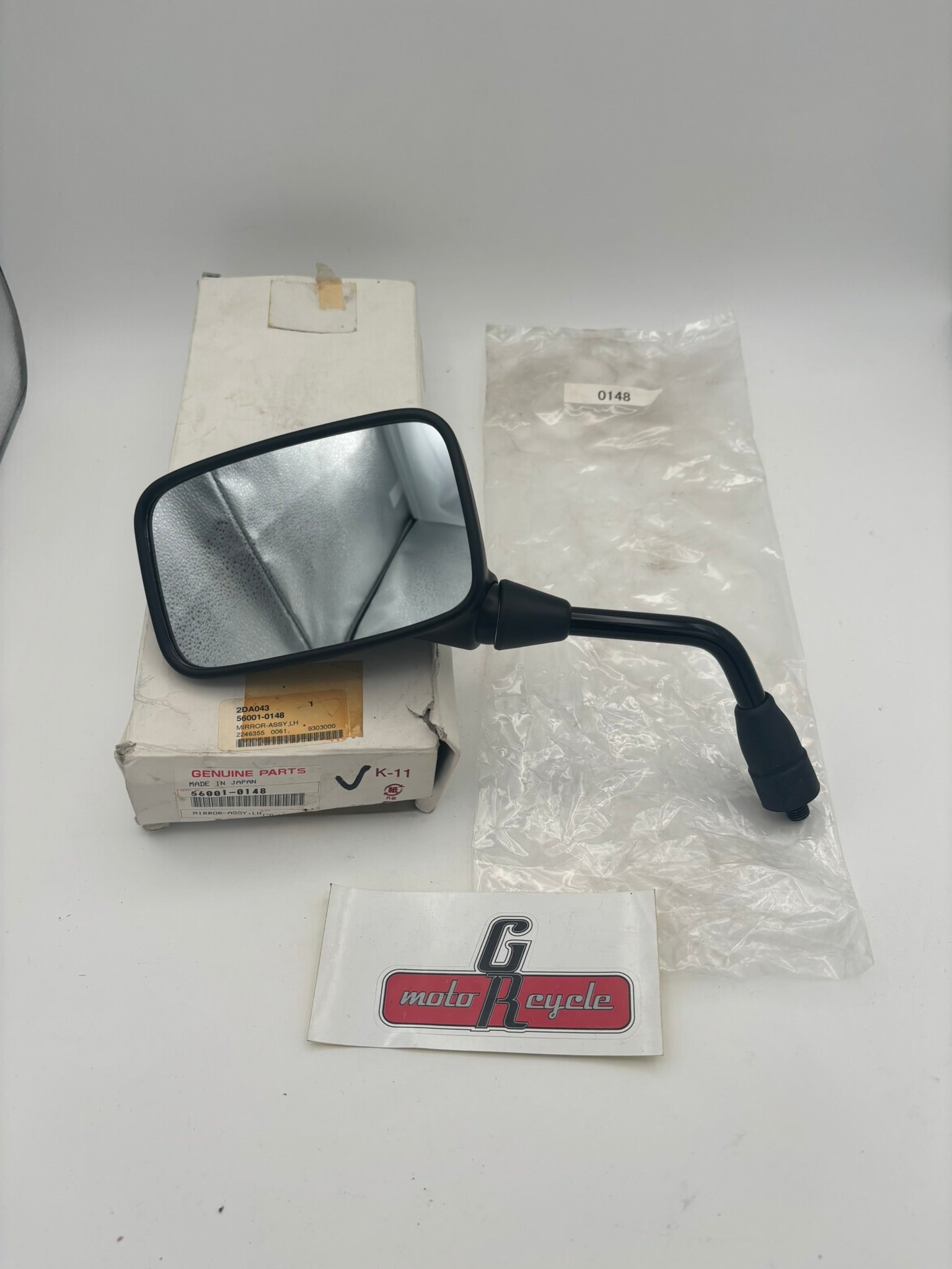 KAWASAKI LEFT HAND MIRROR ASSY 56001-0148 K45