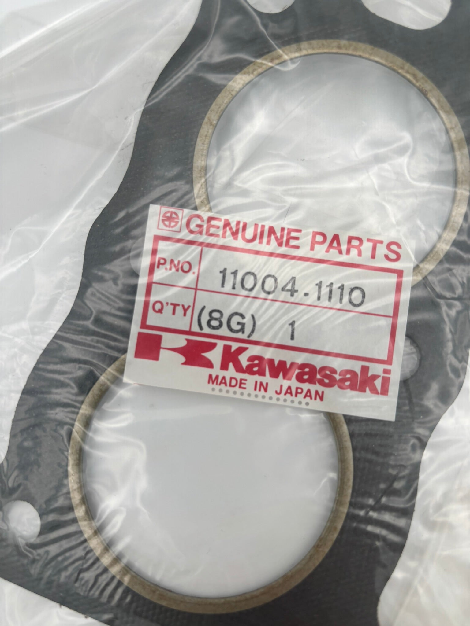 KAWASAKI CYLINDER HEAD GASKET SUB 11004-1221 11004-1110 K47