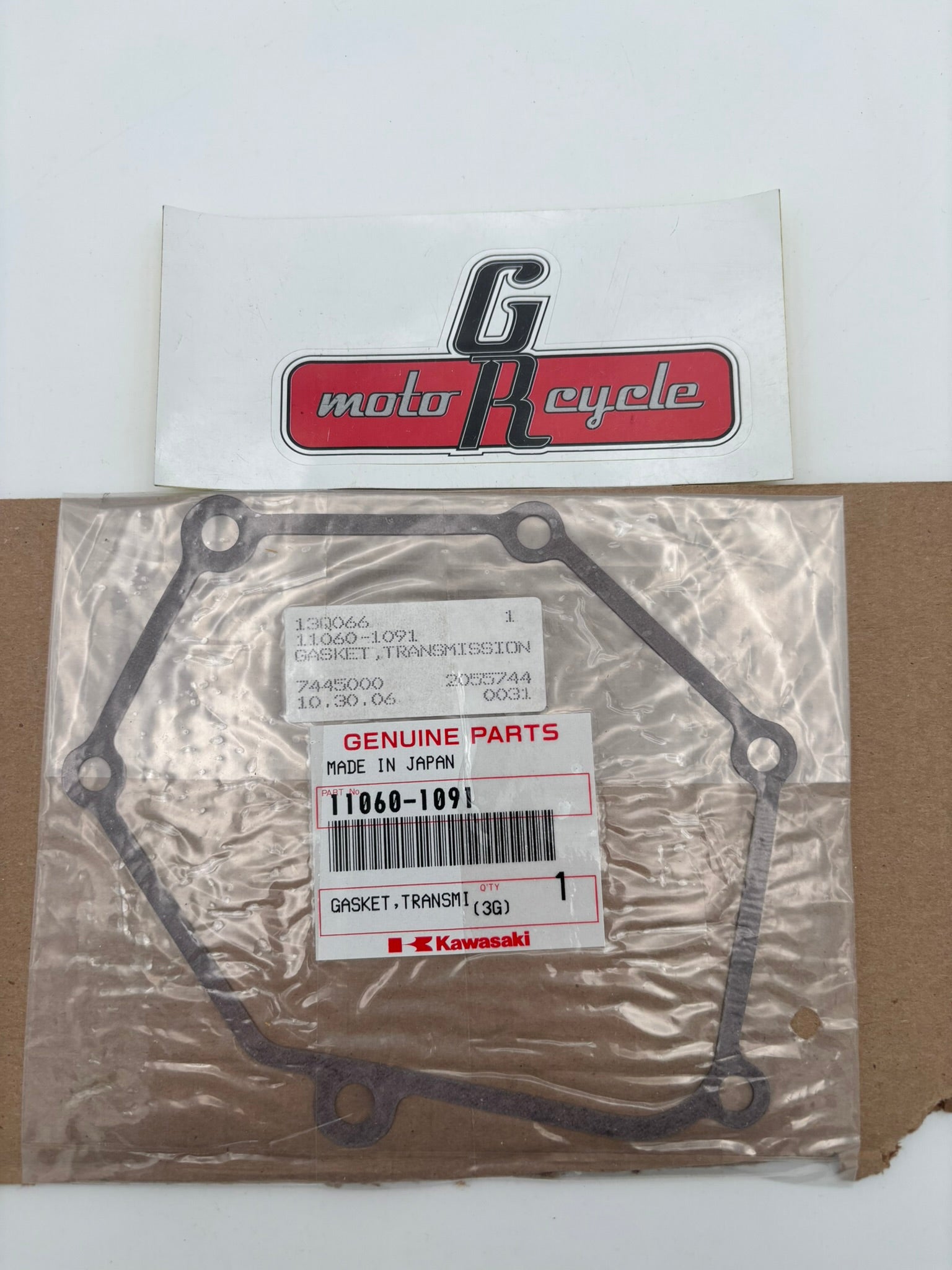 KAWASAKI TRANSMISSION COVER GASKET 11060-1091 K47