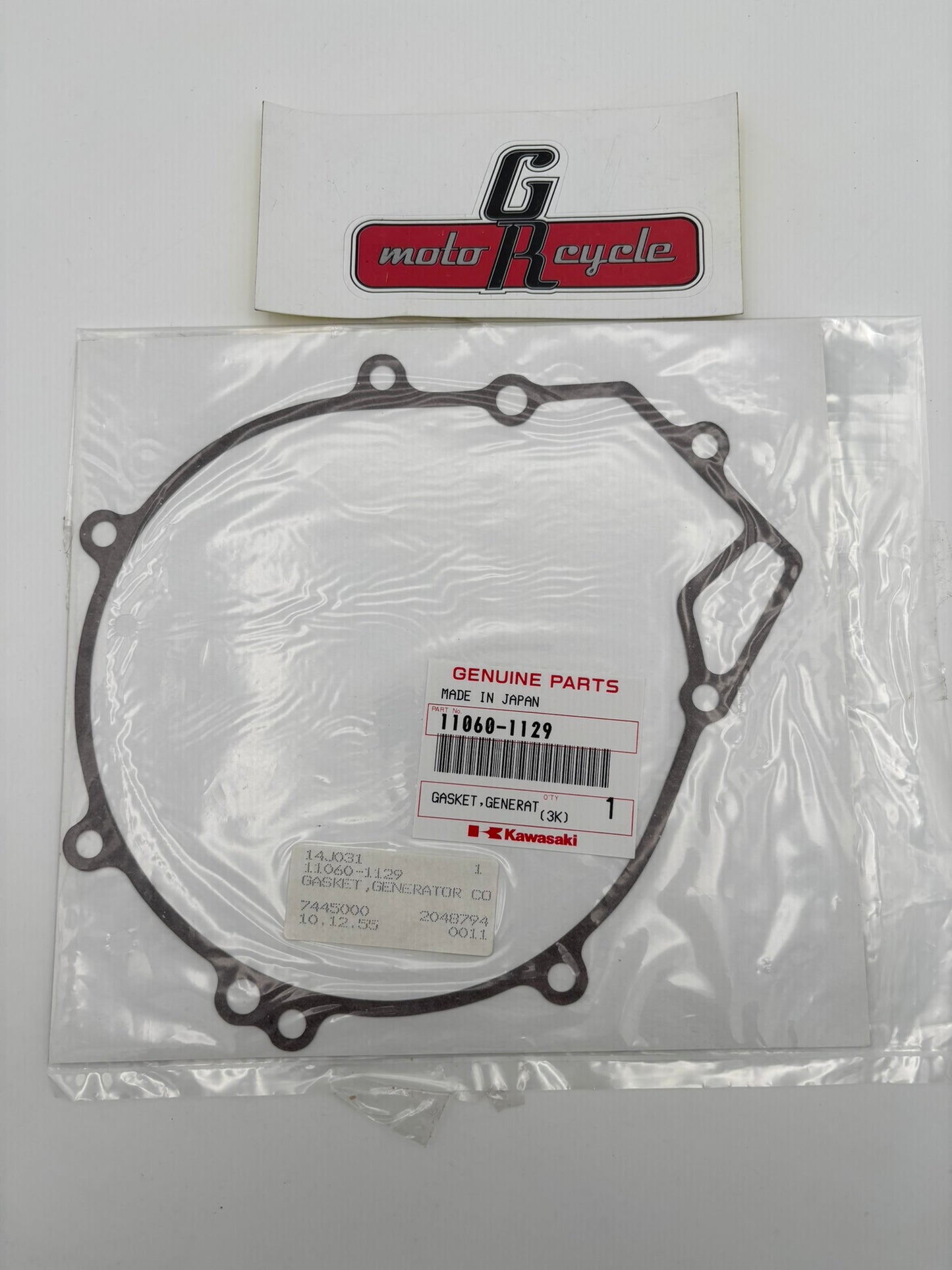 KAWASAKI GENERATOR COVER GASKET 11060-1129 K48