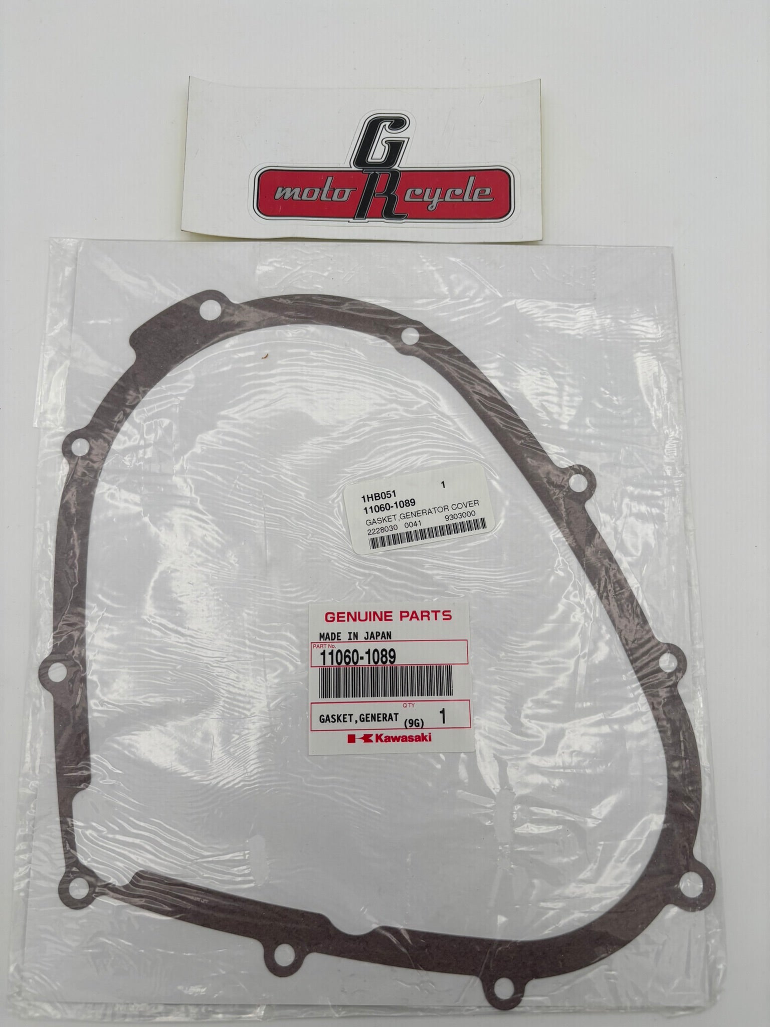 KAWASAKI GENERATOR COVER GASKET 11060-1089 K47