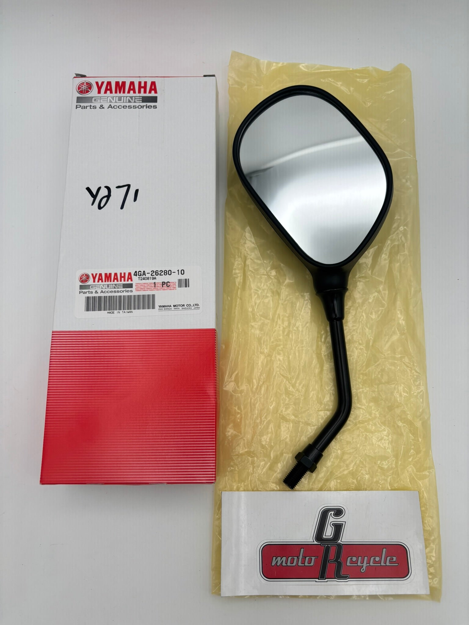 YAMAHA LEFT MIRROR ASSY 4GA-26280-10-00 Y271