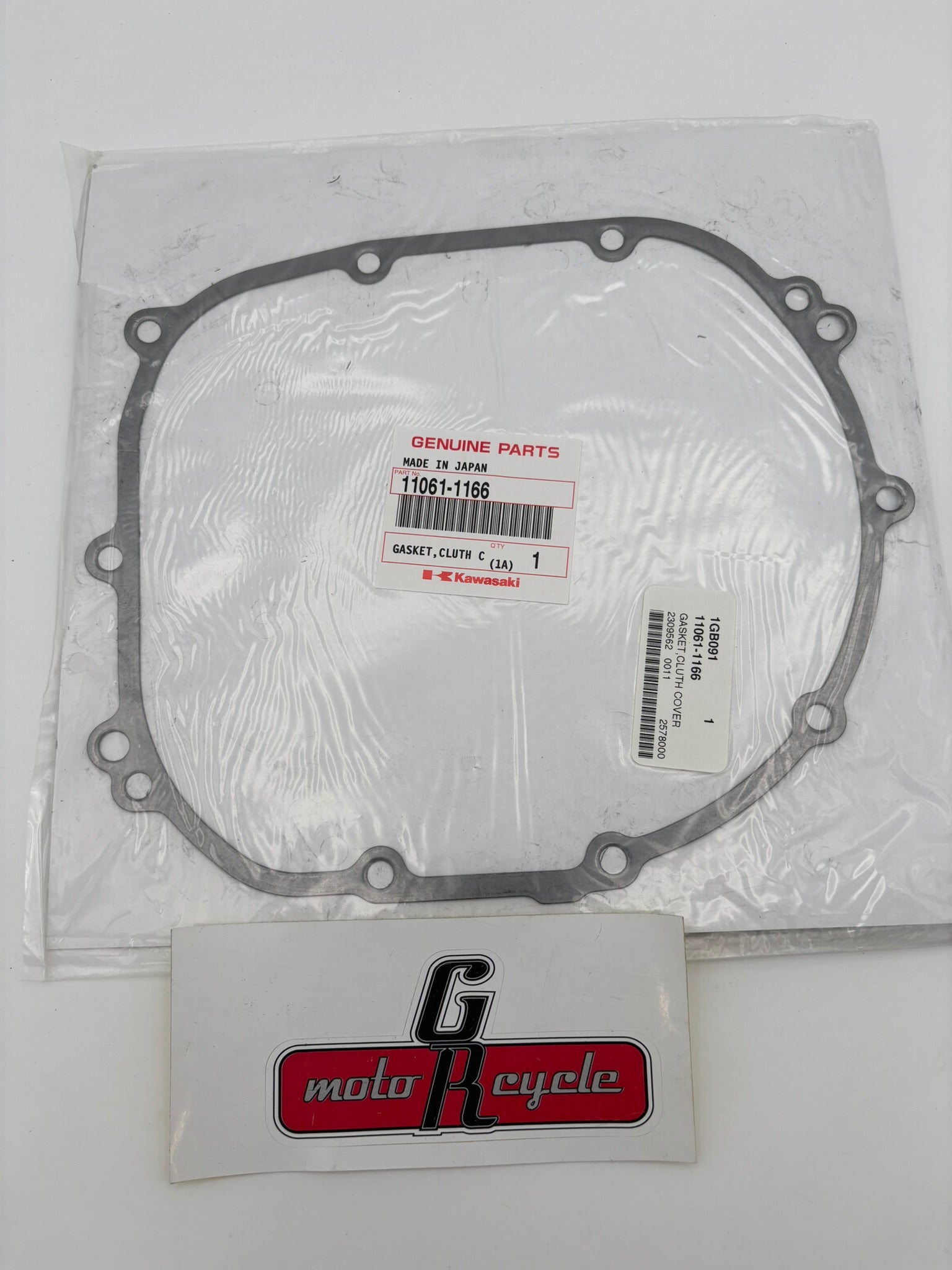 KAWASAKI CLUTCH COVER GASKET 11061-1166 K47
