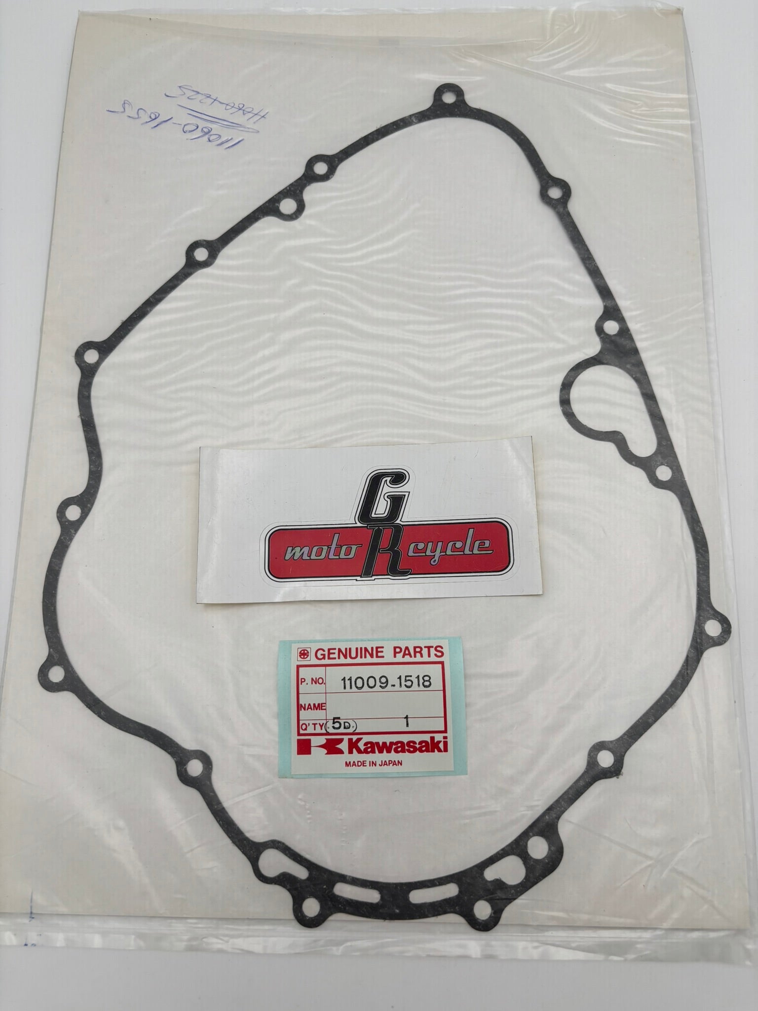 KAWASAKI CLUTCH COVER GASKET (SUB 11060-1655 ) 11009-1518 K48