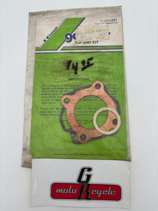 KAWASAKI TOP END GASKET KIT SET ( 11004-033 11009-031 18067-004 ) K14046-227 K48