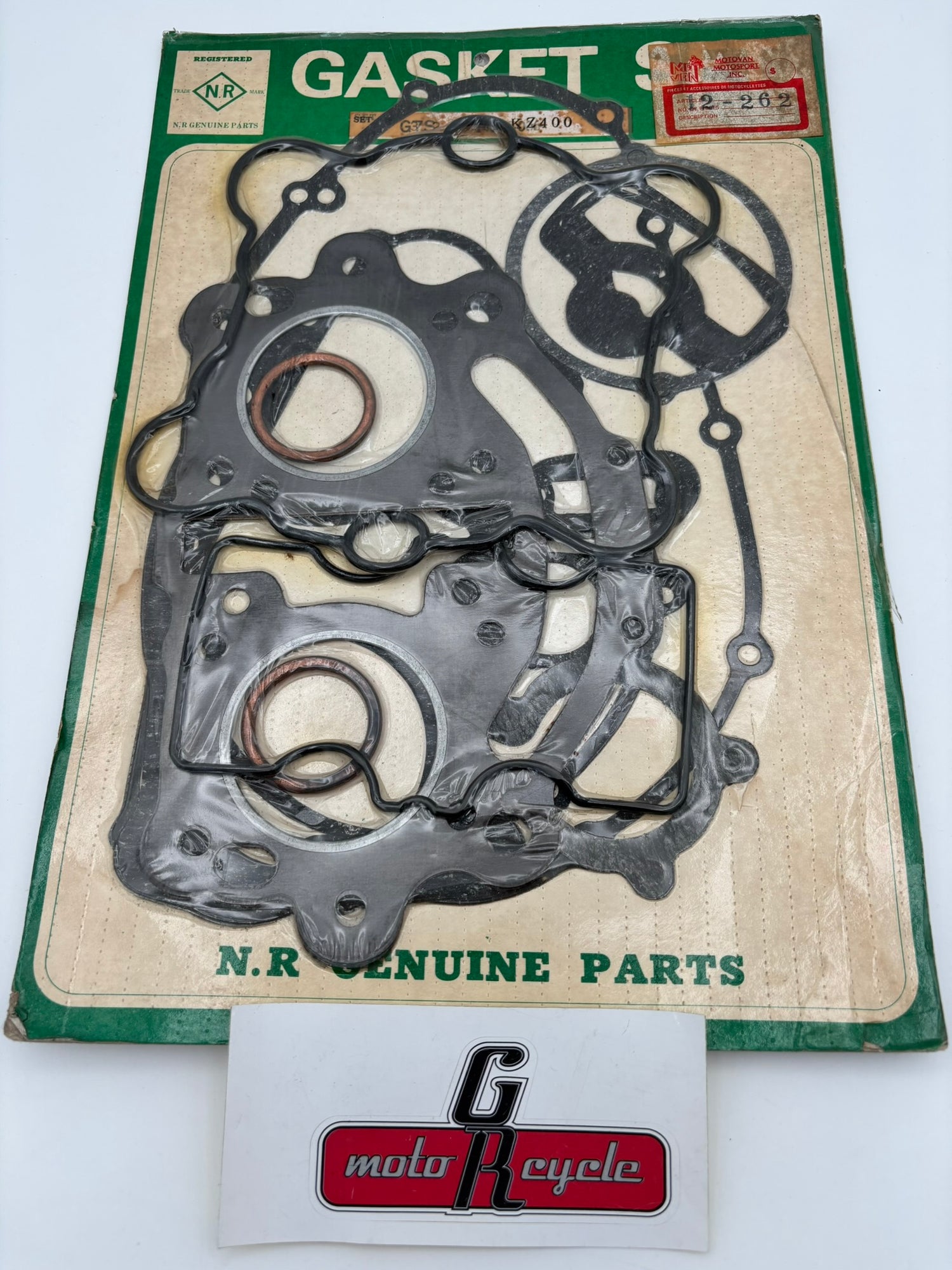 KAWASAKI 1974 1975 1976 1977 KZ400 GASKET SET KIT 12-262 K48