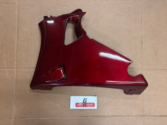 KAWASAKI LH LOWER COWLING C.W.RED 55028-1295-H3 KBOX
