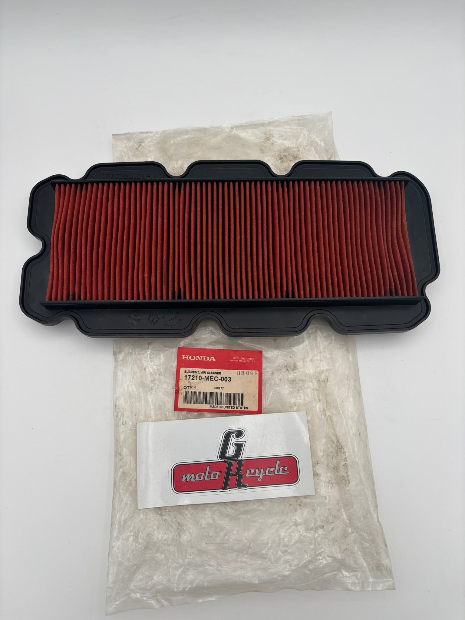 HONDA AIR CLEANER ELEMENT 17210-MEC-003 H224