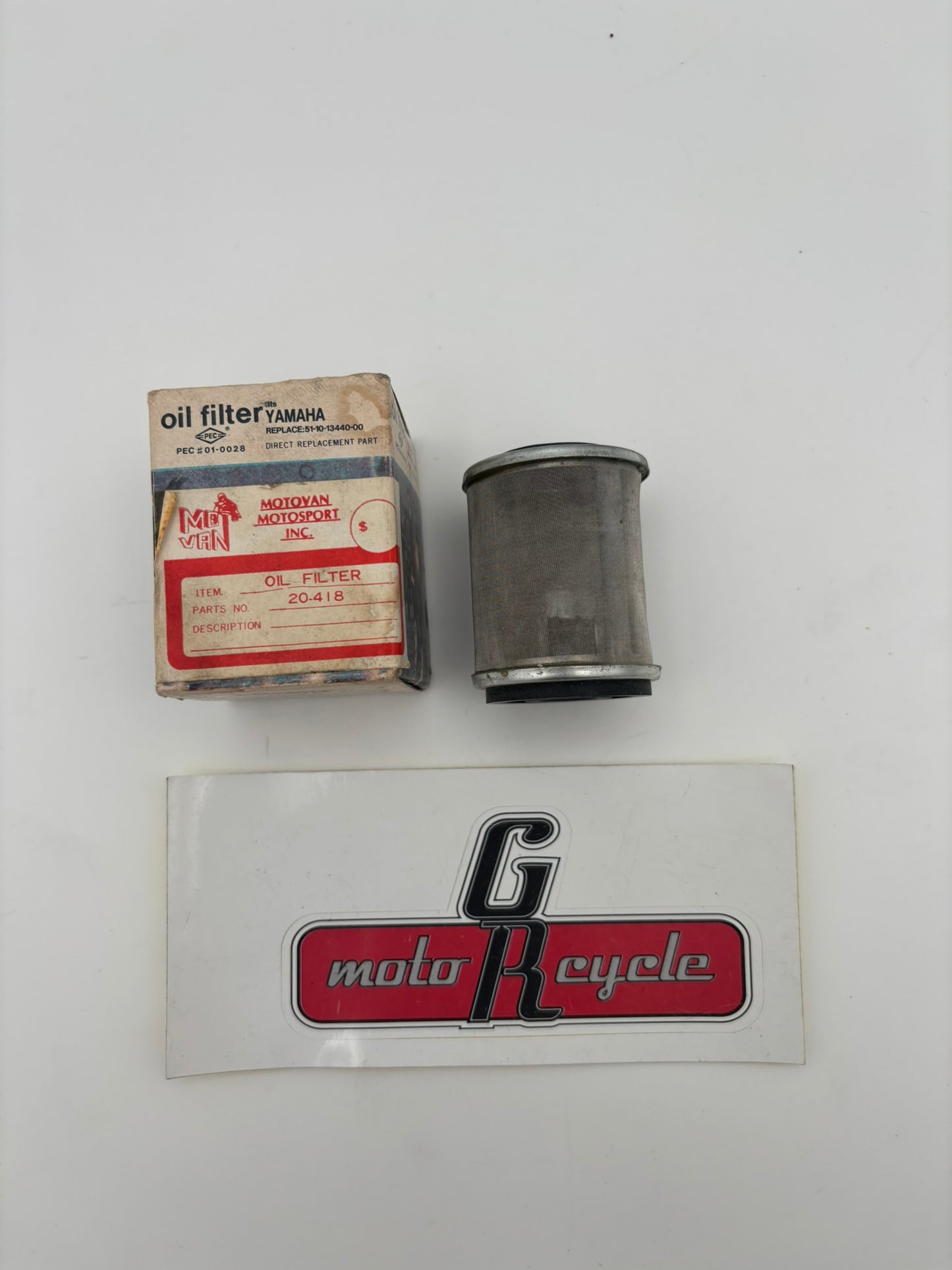 YAMAHA OIL FILTER (REPLACE 5H0-13440-00 ) 20-418 Y1