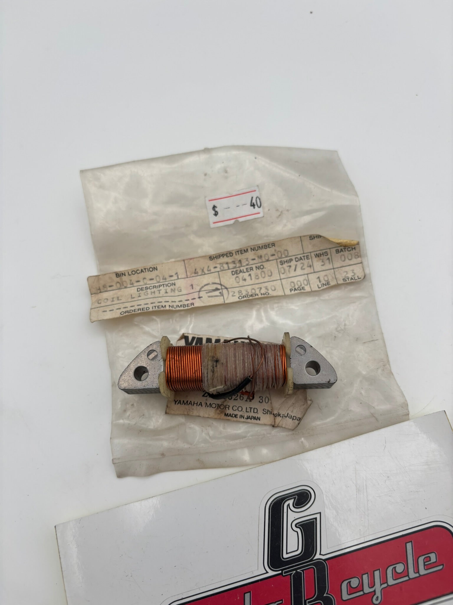 YAMAHA LIGHTING COIL 1 4X4-81313-M0-00 Y1