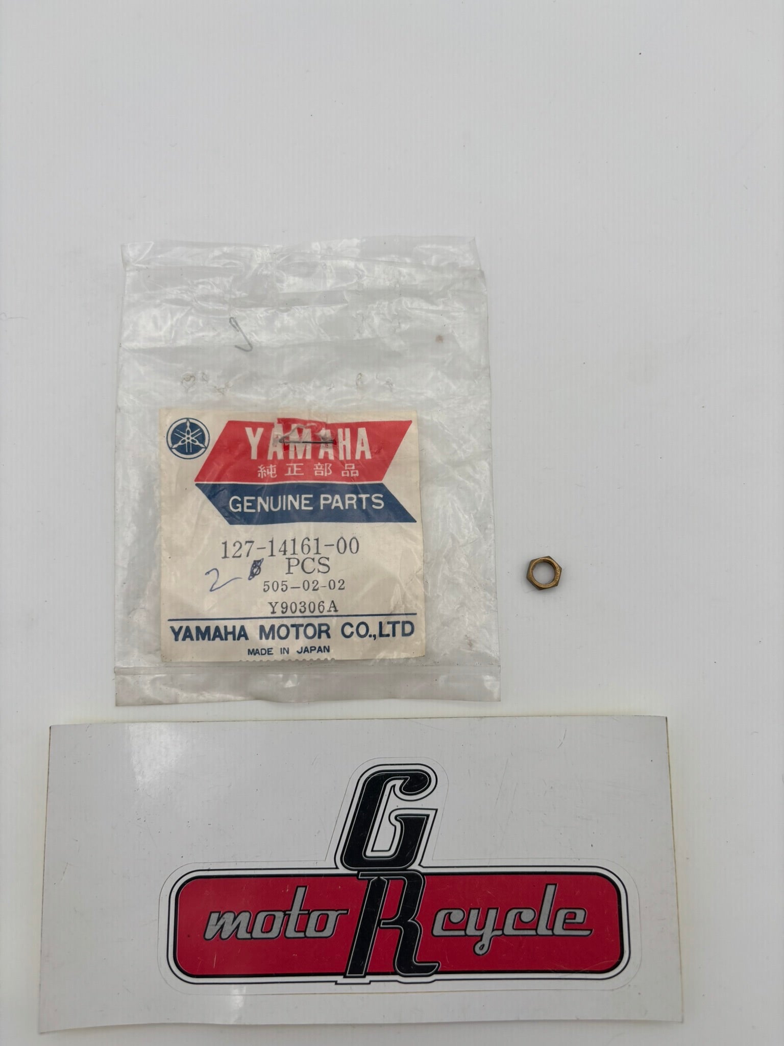 YAMAHA CABLE ADJUSTING NUT 127-14161-00-00 Y1