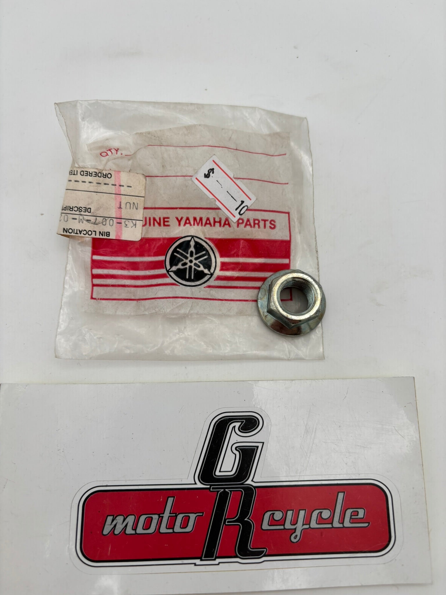 YAMAHA NUT (3GG) (SUB 95701-12500-00 90179-12588-00 ) 95701-12100-00 Y3