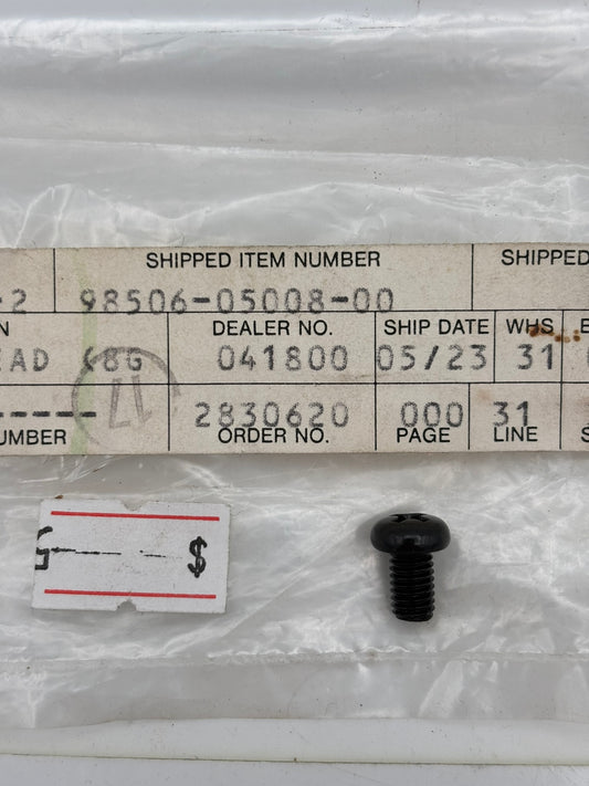 YAMAHA PAN HEAD SCREW (SUB 98507-05008-00 ) 98506-05008-00 Y4