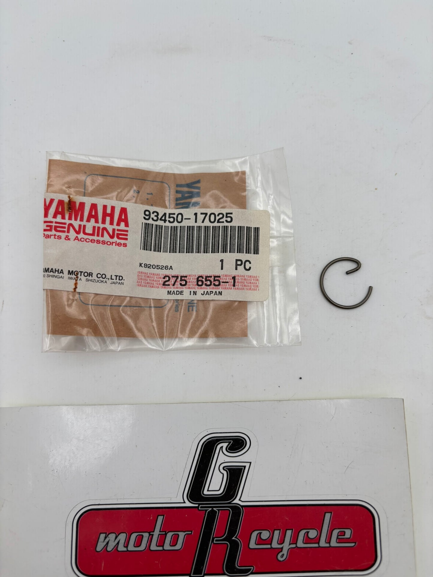 YAMAHA CIRCLIP (SUB 137-11634-00-00 ) 93450-17025-00 Y101