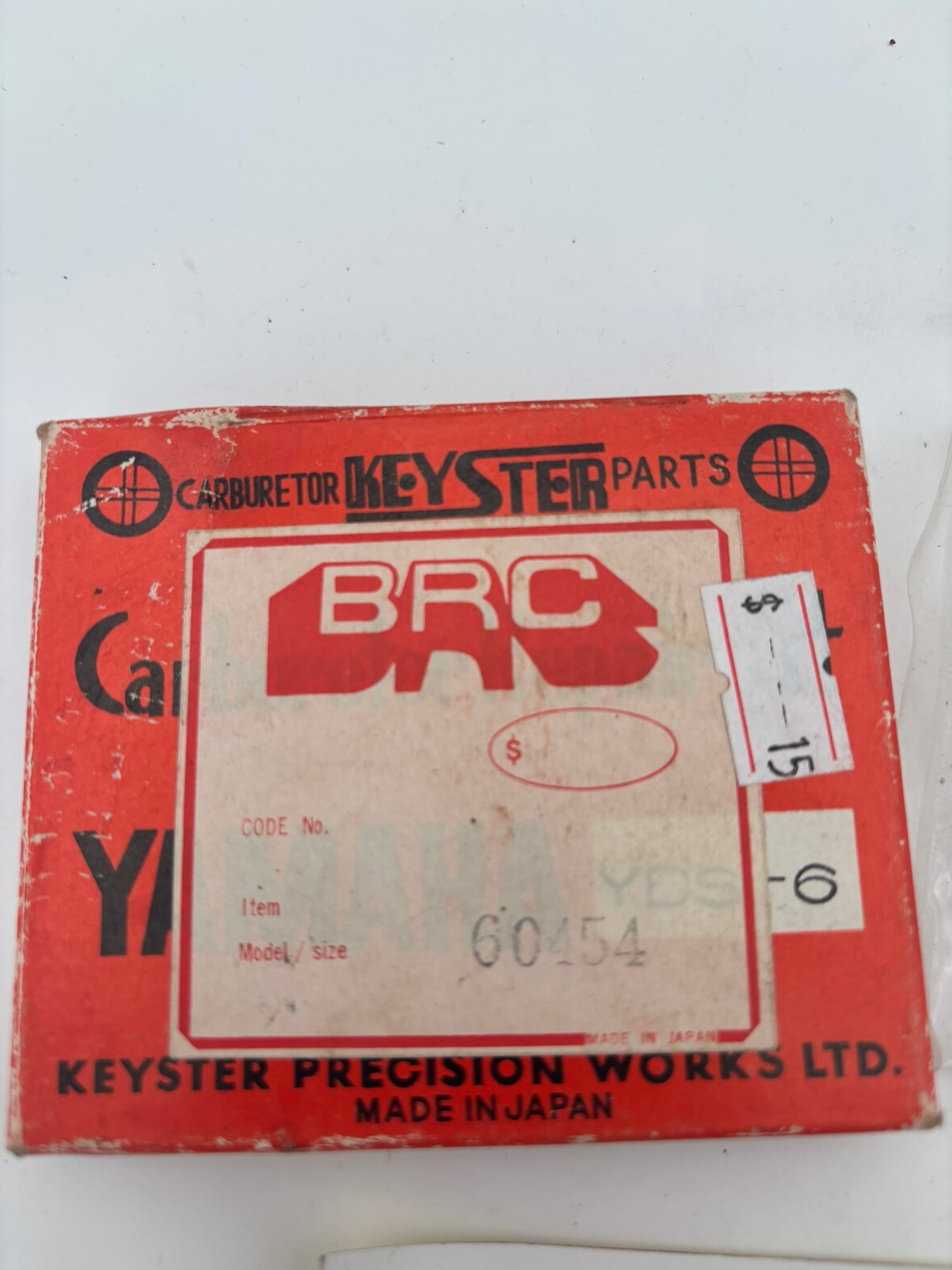 YAMAHA YDS6 1968 KEYSTER CARBURETOR REPAIR KIT (KY-0114) 60454 Y5