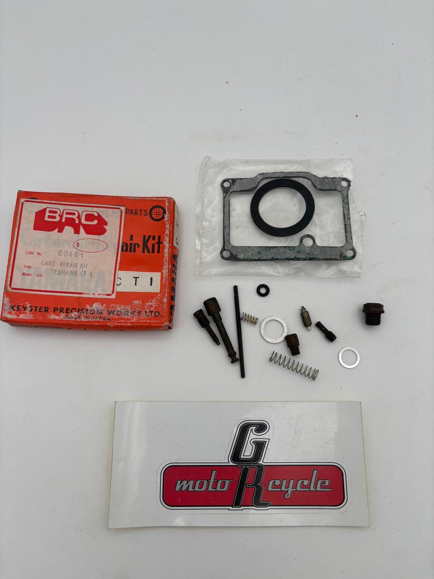YAMAHA CT1 1969 KEYSTER CARBURETOR REPAIR KIT ( KY-0118 ) INCOMPLETE 60461-I Y5